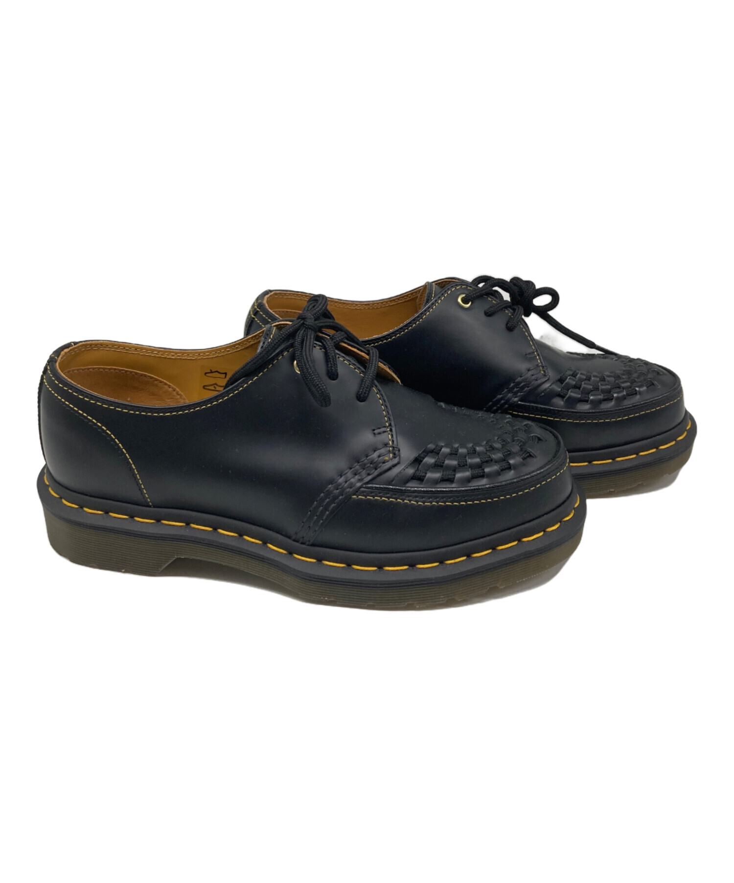 中古・古着通販】Dr.Martens (ドクターマーチン) yohji yamamoto POUR HOMME (ヨウジヤマモト プールオム) コラボ 3ホールシューズ ブラック サイズ:UK5｜ブランド・古着通販 トレファク公式【TREFAC FASHION】スマホサイト