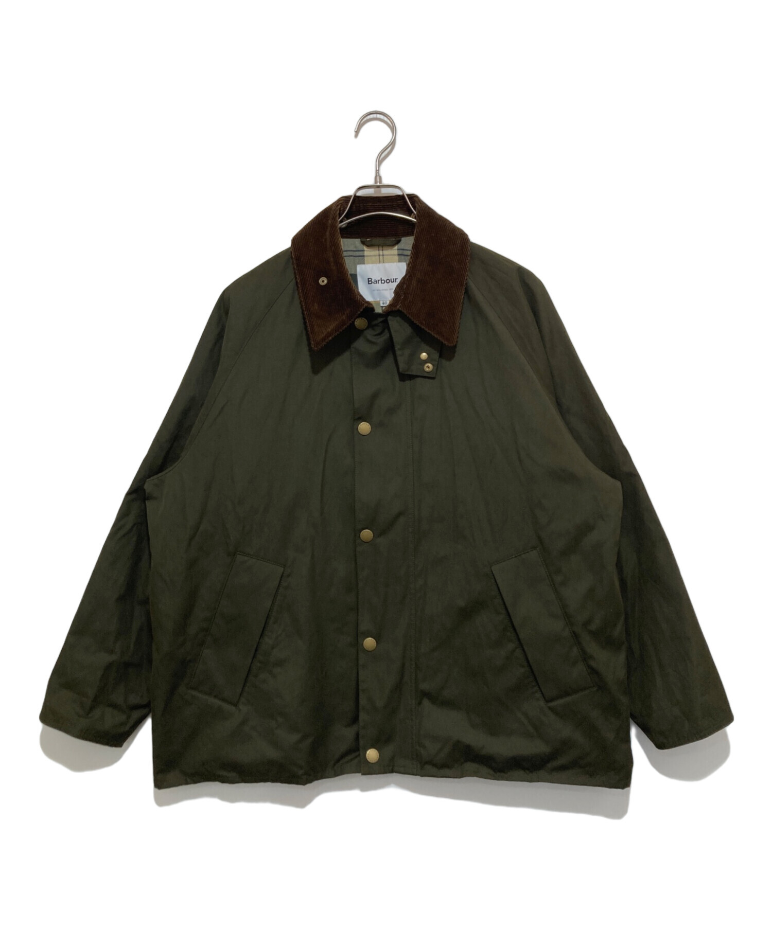 中古・古着通販】Barbour (バブアー) JOURNAL STANDARD relume (ジャーナルスタンダード レリューム) 別注  TRANSPORT JACKET オリーブ サイズ:40｜ブランド・古着通販 トレファク公式【TREFAC FASHION】スマホサイト