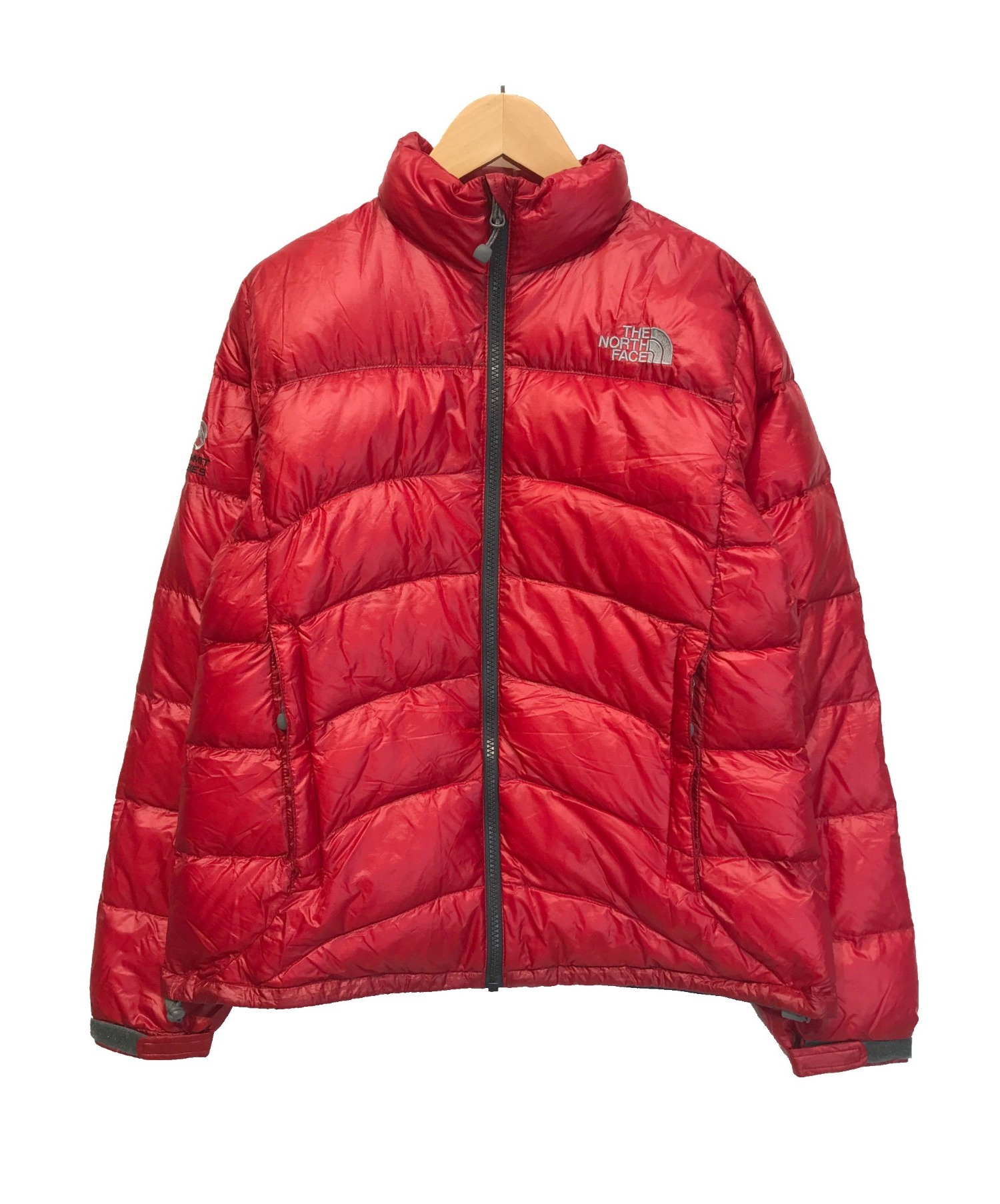 THE NORTH FACE (ザ ノース フェイス) アコンカグアダウンジャケット レッド サイズ:80表記(レディースS相当)