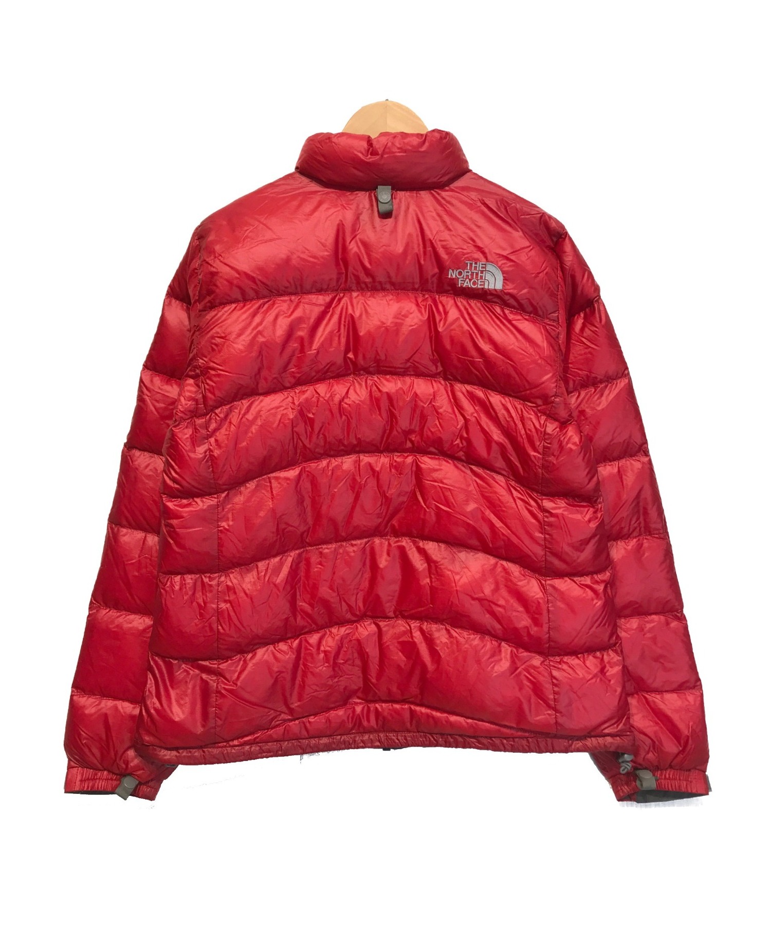 THE NORTH FACE (ザ ノース フェイス) アコンカグアダウンジャケット レッド サイズ:80表記(レディースS相当)