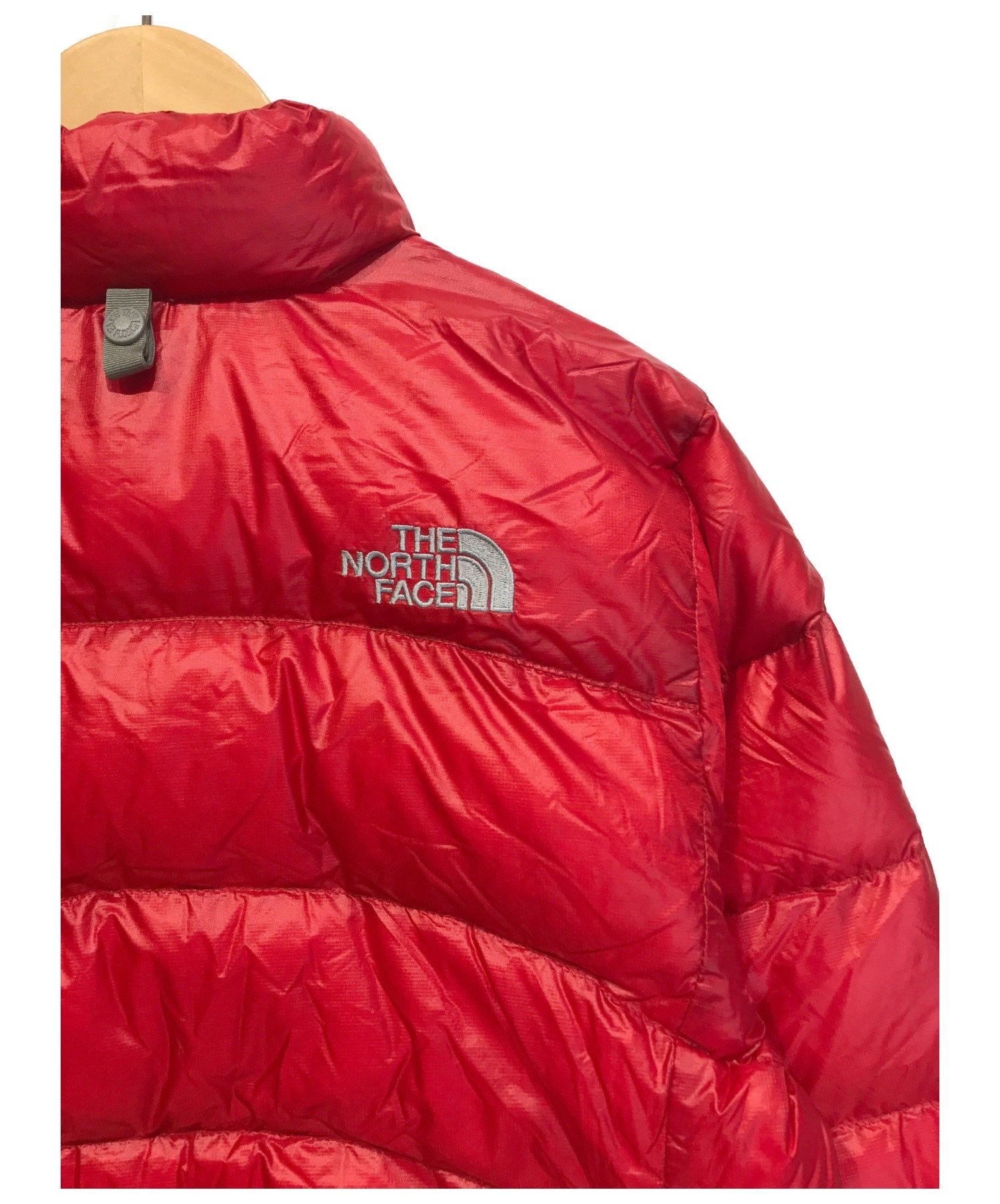 THE NORTH FACE (ザ ノース フェイス) アコンカグアダウンジャケット レッド サイズ:80表記(レディースS相当)