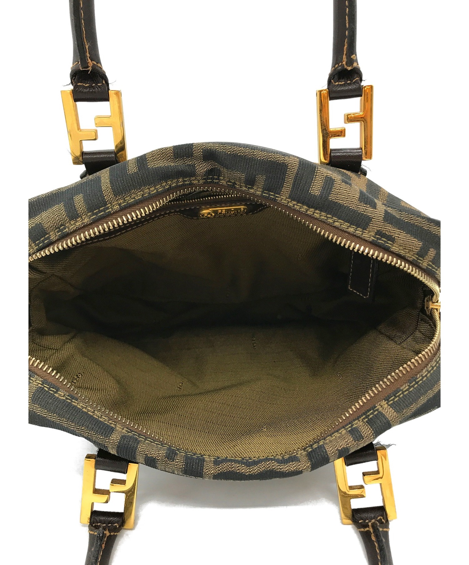 中古・古着通販】FENDI (フェンディ) ズッカ柄2WAYショルダーバッグ