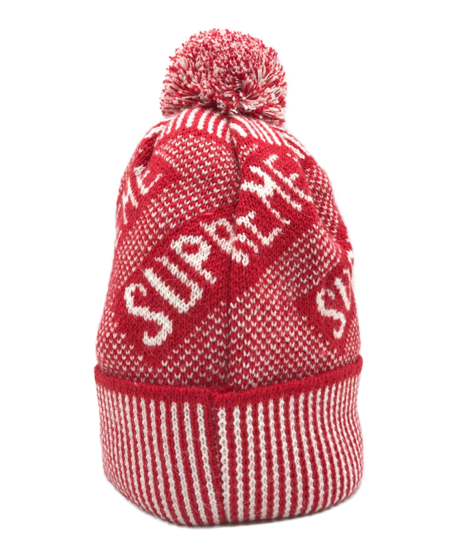 中古・古着通販】SUPREME (シュプリーム) banner beanie レッド サイズ