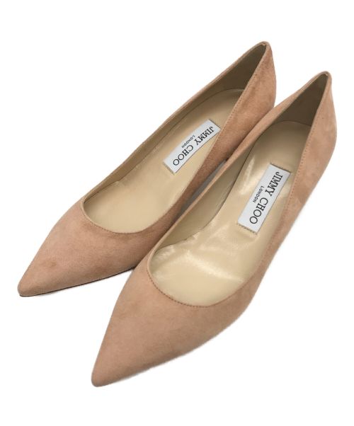 中古・古着通販】JIMMY CHOO (ジミーチュウ) スウェードパンプス