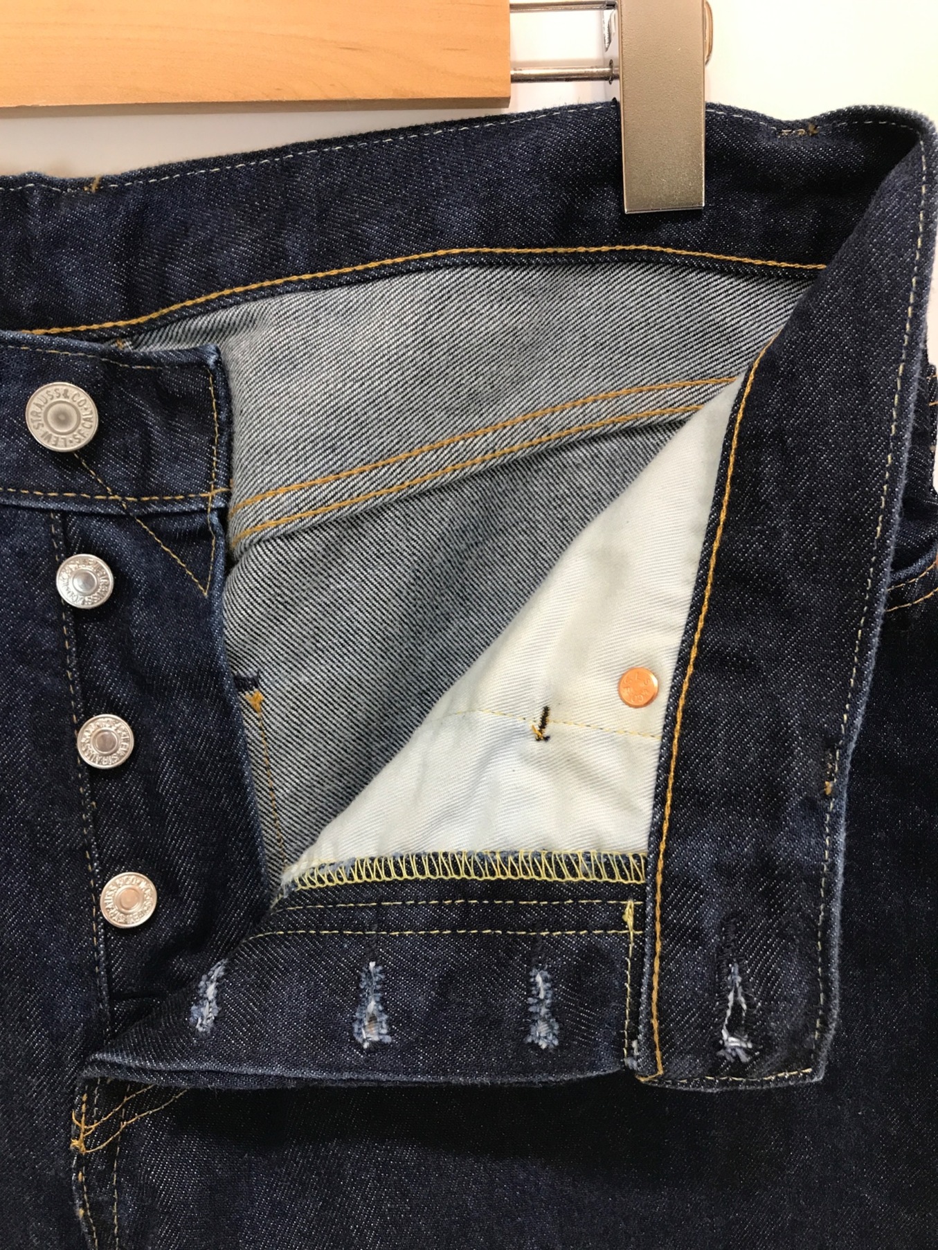 Levi's×BEAMS (リーバイス×ビームス) BEAMS別注 Super Wide Jean インディゴ サイズ:W30