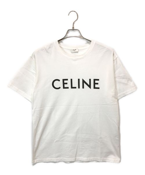 中古・古着通販】CELINE (セリーヌ) CELINE ルーズTシャツ ホワイト