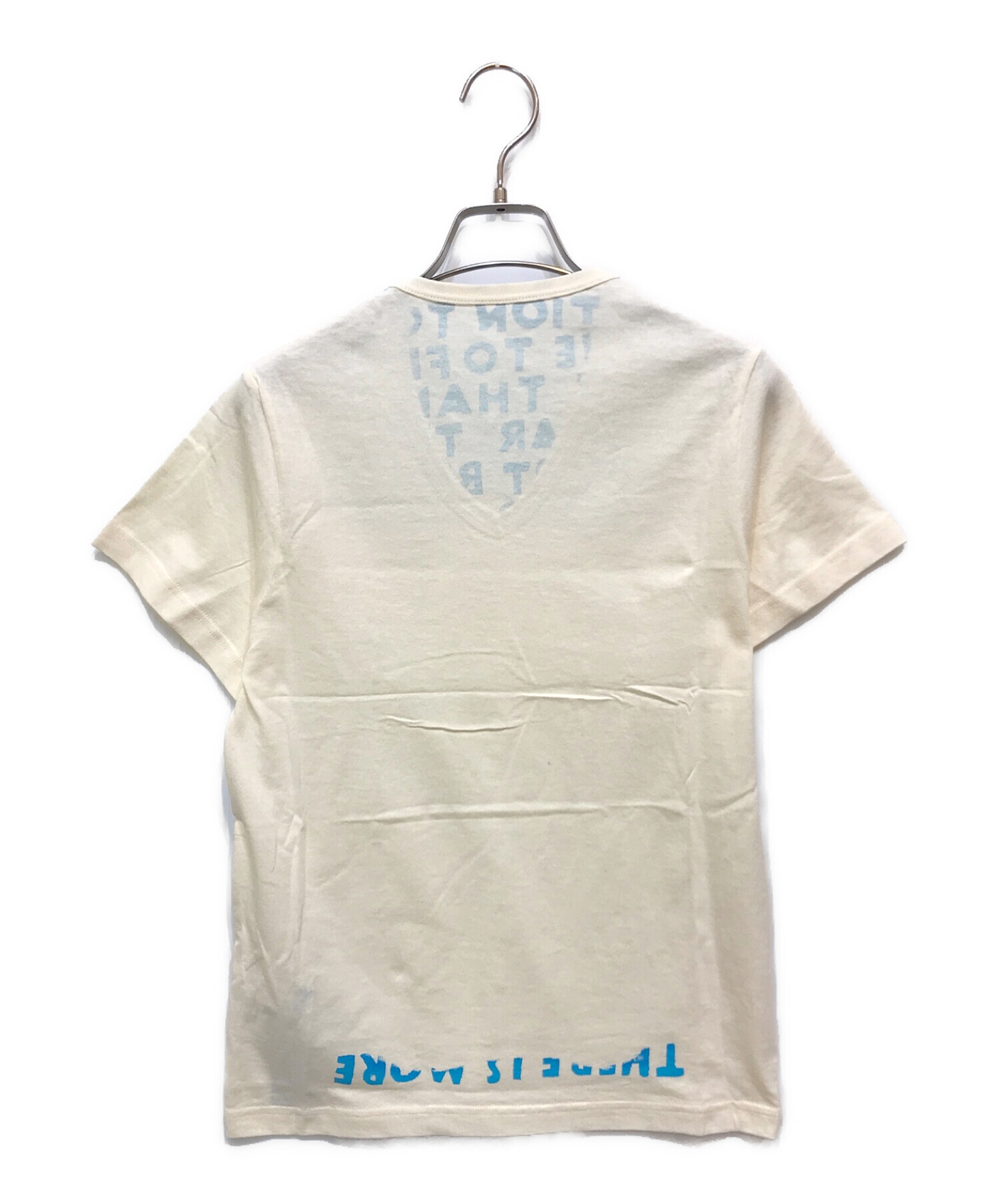 Maison Martin Margiela (メゾンマルタンマルジェラ) エイズTシャツ ホワイト サイズ:S