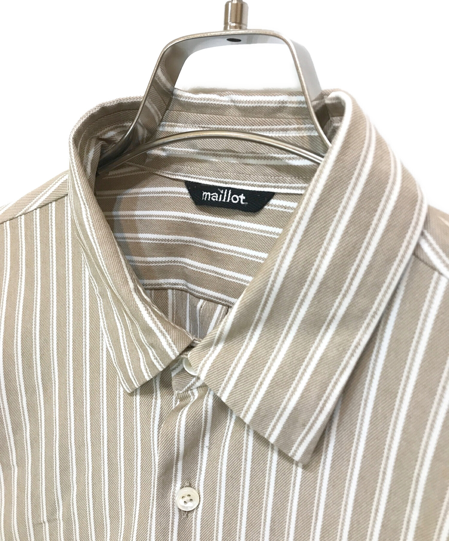 中古・古着通販】maillot mature (マイヨ マチュア) ツイルストライプ