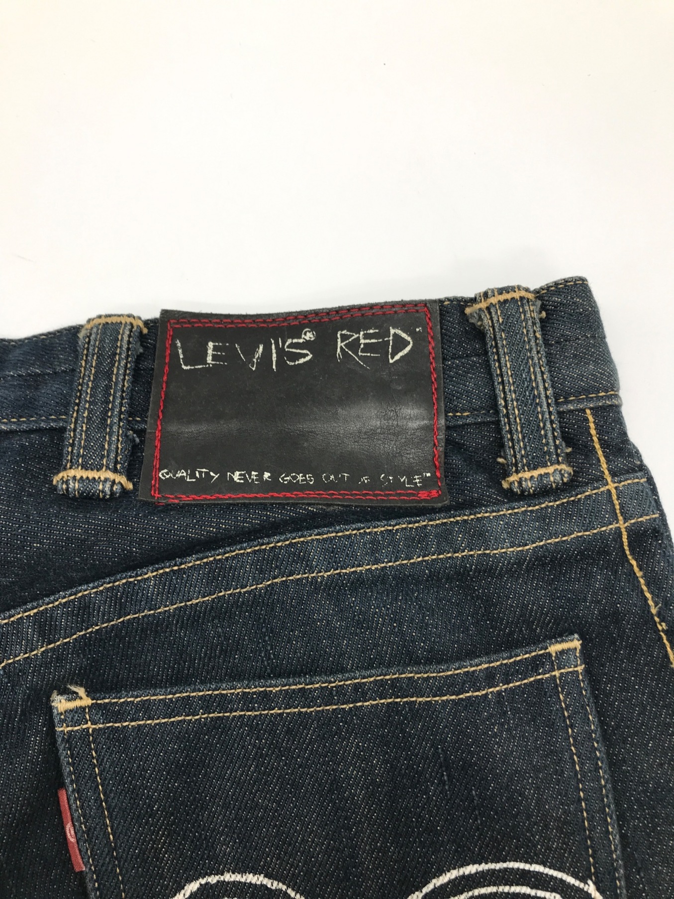 LEVI'S RED (リーバイス レッド) デニムパンツ インディゴ サイズ:-