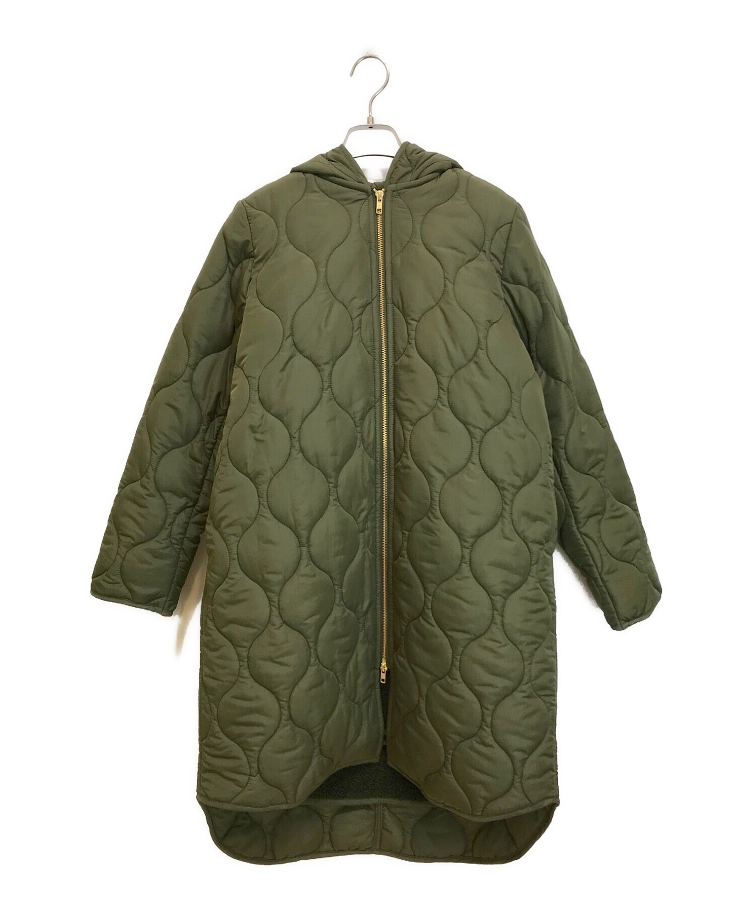 Emma Taylor MILITARY QUILTING HOOD COAT - アウター