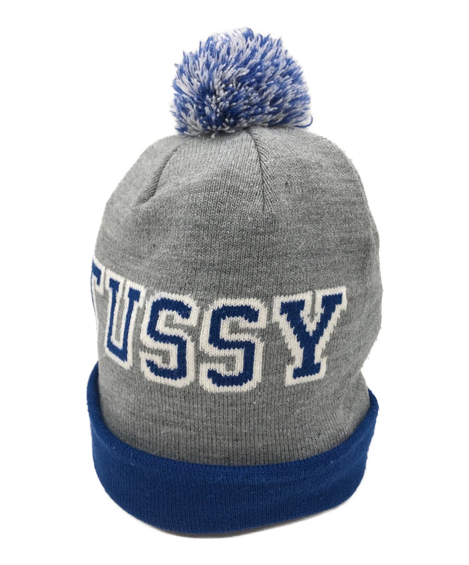 中古・古着通販】stussy (ステューシー) ニット帽 グレー サイズ:ONE