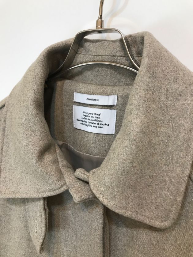 中古・古着通販】OHOTORO (オオトロ) dublin coat グレー サイズ