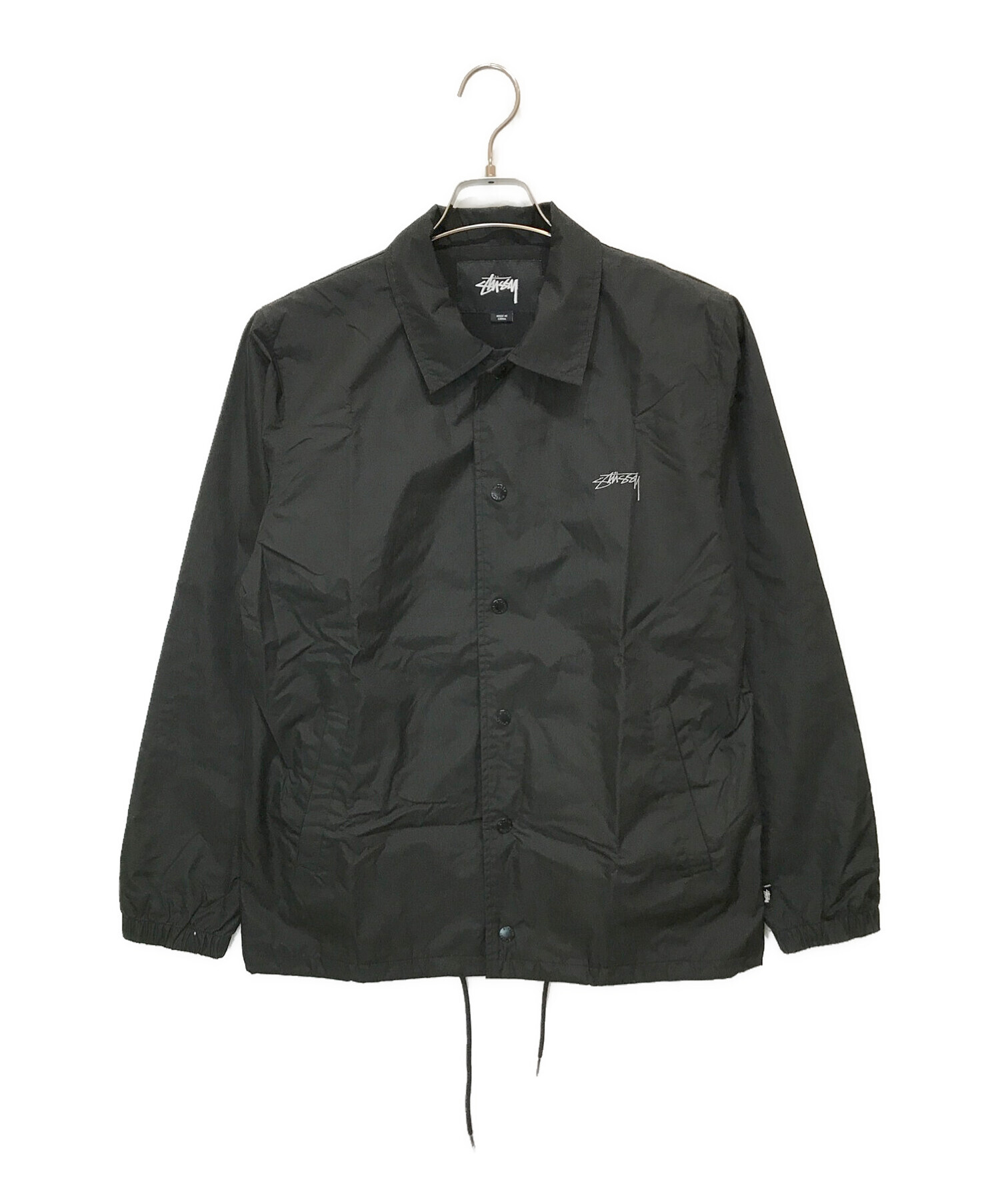 stussy コーチジャケット 黒-