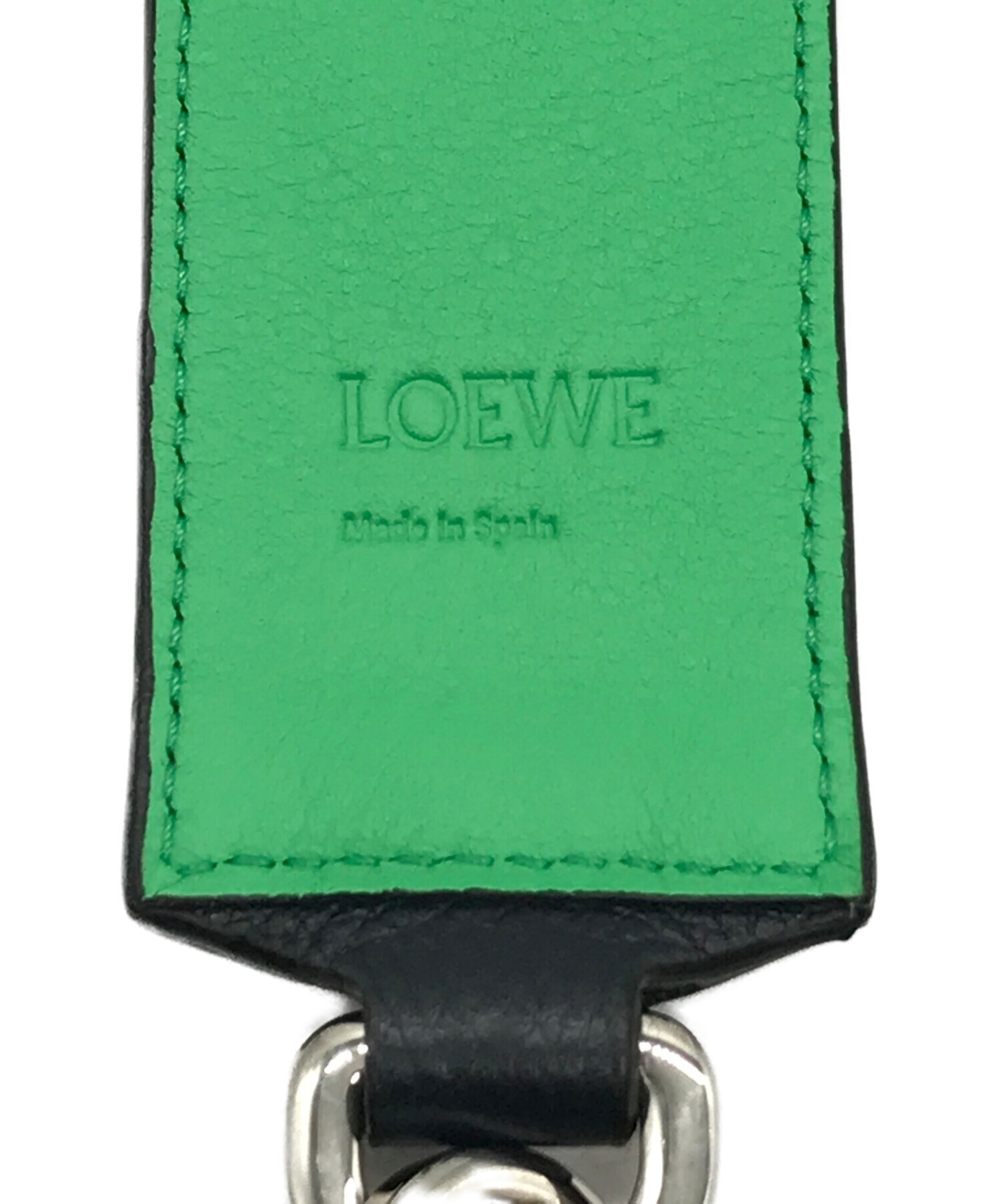 中古・古着通販】LOEWE (ロエベ) ショルダーストラップ ブラック