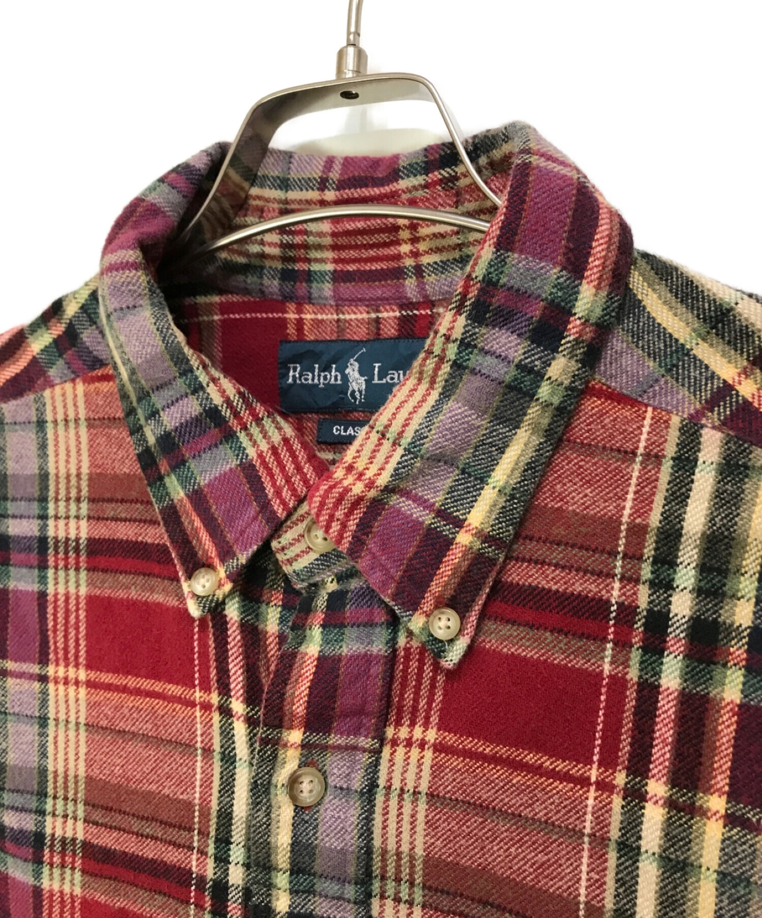 中古・古着通販】RALPH LAUREN (ラルフローレン) ヘビーチェック