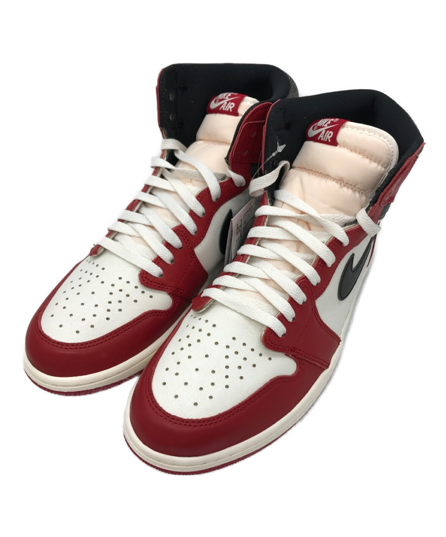 NIKE (ナイキ) AIR JORDAN 1 RETRO HIGH OG VARSITY RED/BLACK-SA サイズ:29cm 未使用品