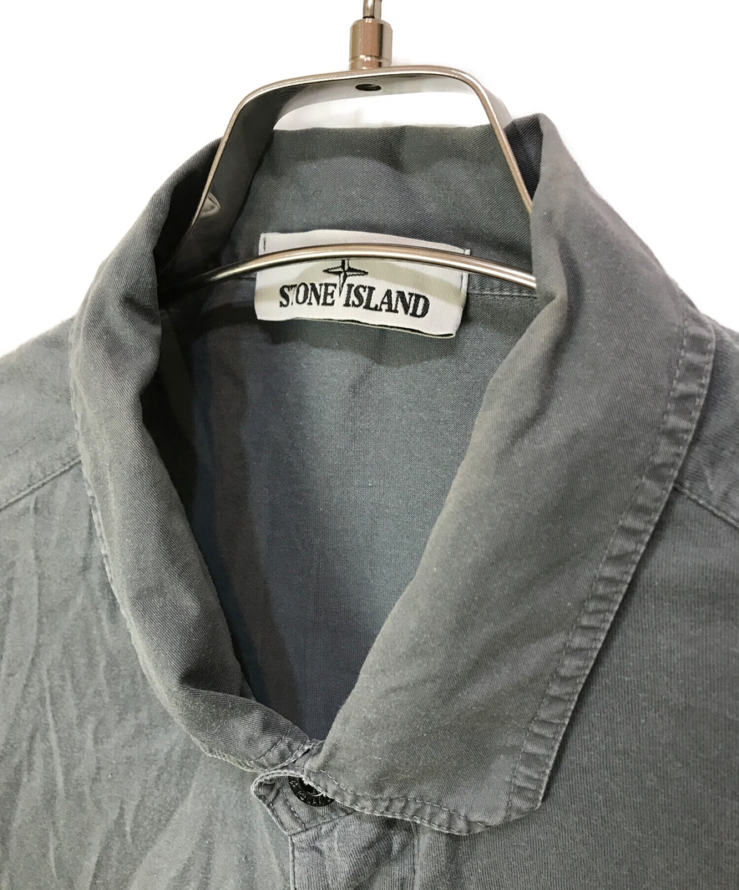 STONE ISLAND (ストーンアイランド) ポロシャツ グレー サイズ:3XL