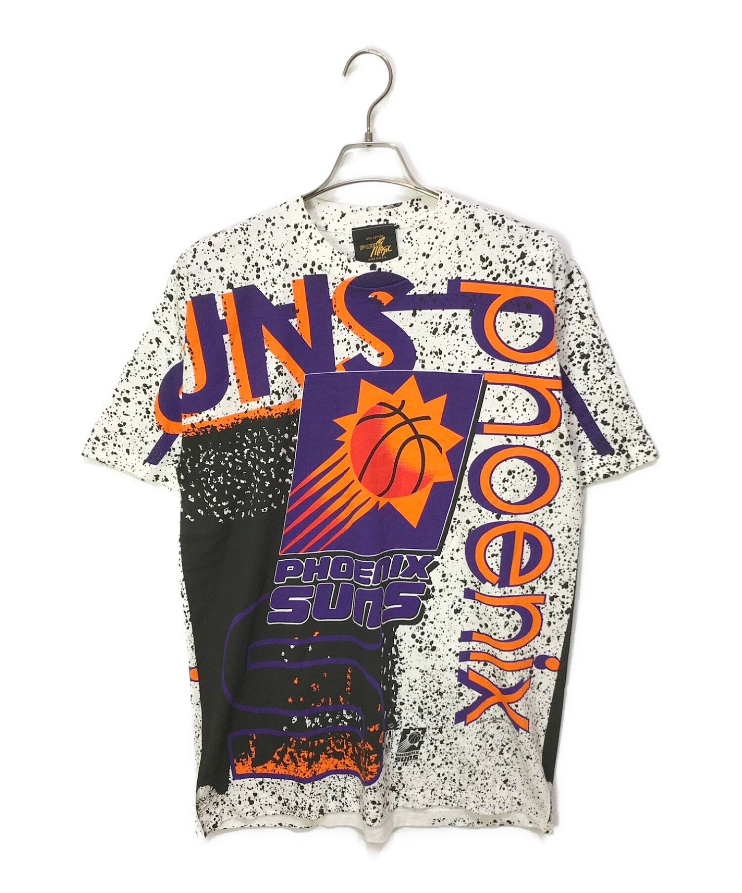 madeinUSAマジックジョンソン　1992年　総柄Tシャツ　アメリカ製　ヴィンテージ　希少