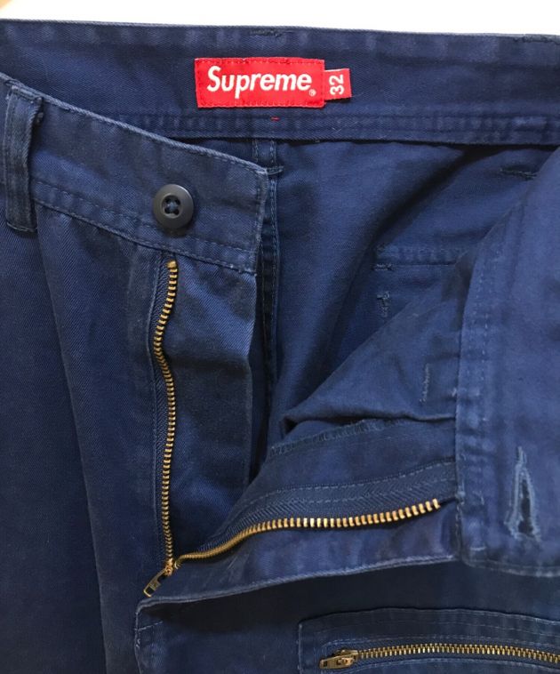 SUPREME (シュプリーム) Cargo Flight Pant(カーゴ フライト パンツ) ブルー サイズ:81cm (W32)