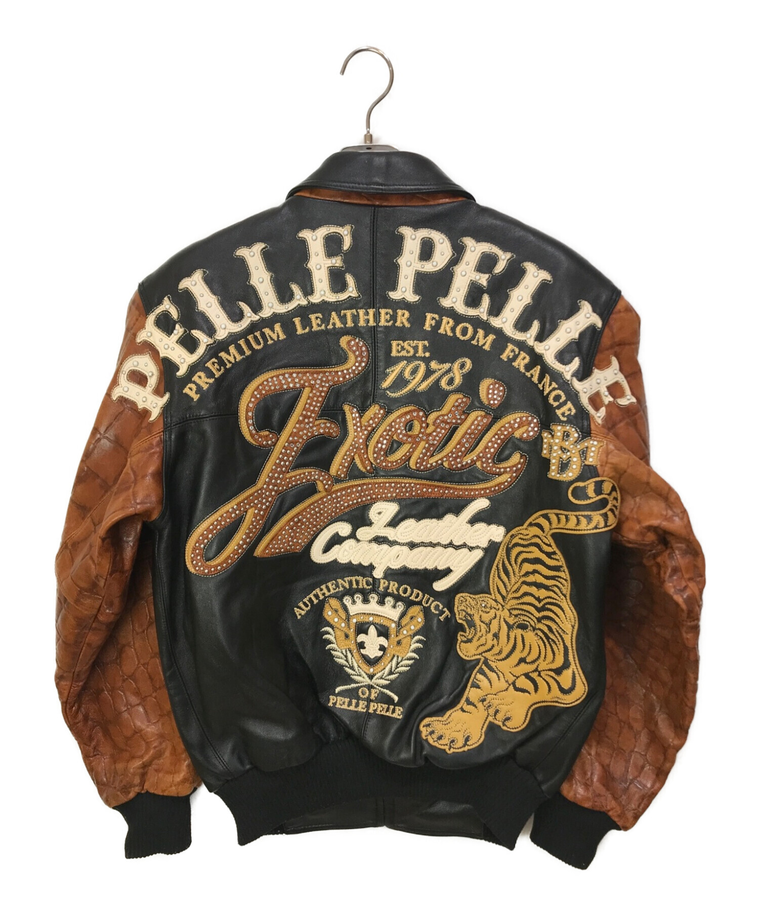 ペレペレ PELLE  PELLE  レザージャケット　46袖丈63cm