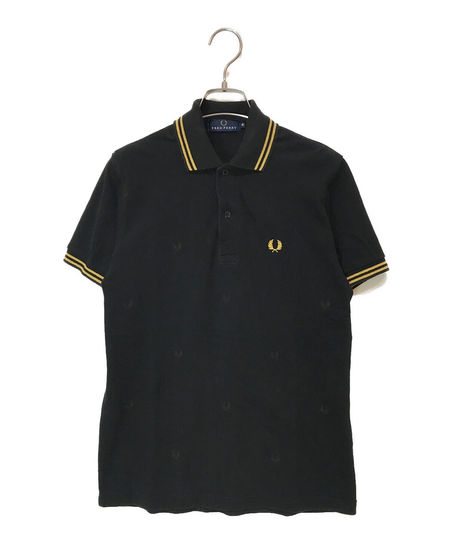 中古・古着通販】FRED PERRY (フレッドペリー) ポロシャツ ブラック サイズ:S｜ブランド・古着通販 トレファク公式【TREFAC  FASHION】スマホサイト