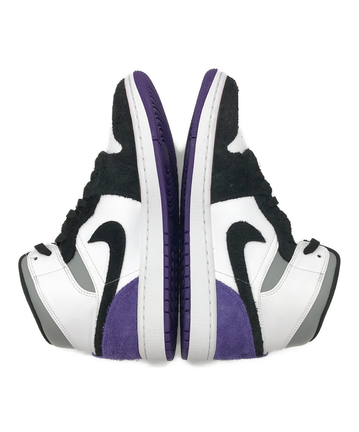 Air Jordan1 Mid Black Court Purple 27.5ご購入させていただきます