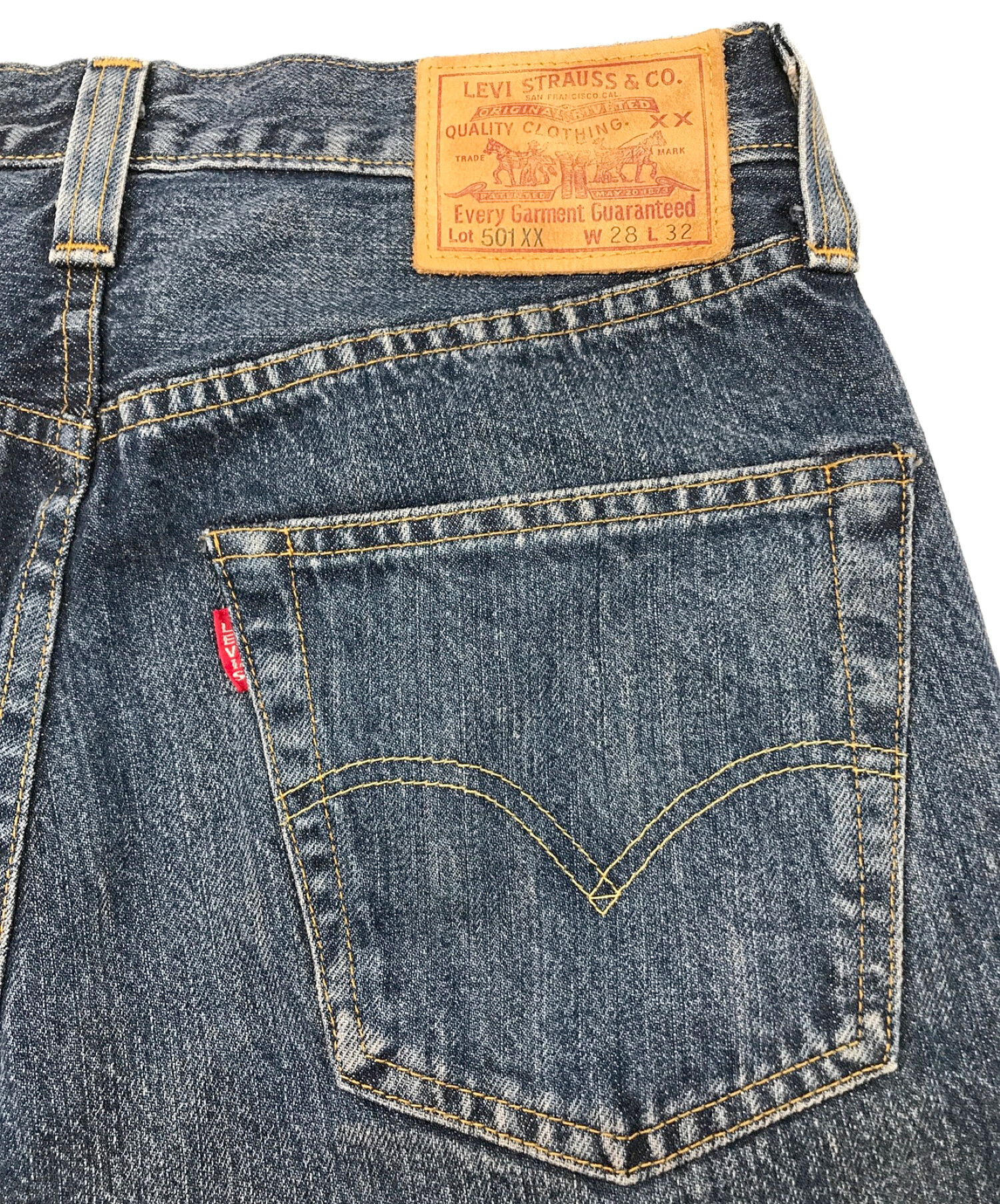 LEVI'S VINTAGE CLOTHING (リーバイスヴィンテージクロージング) 501XXデニムパンツ インディゴ サイズ:W28L32