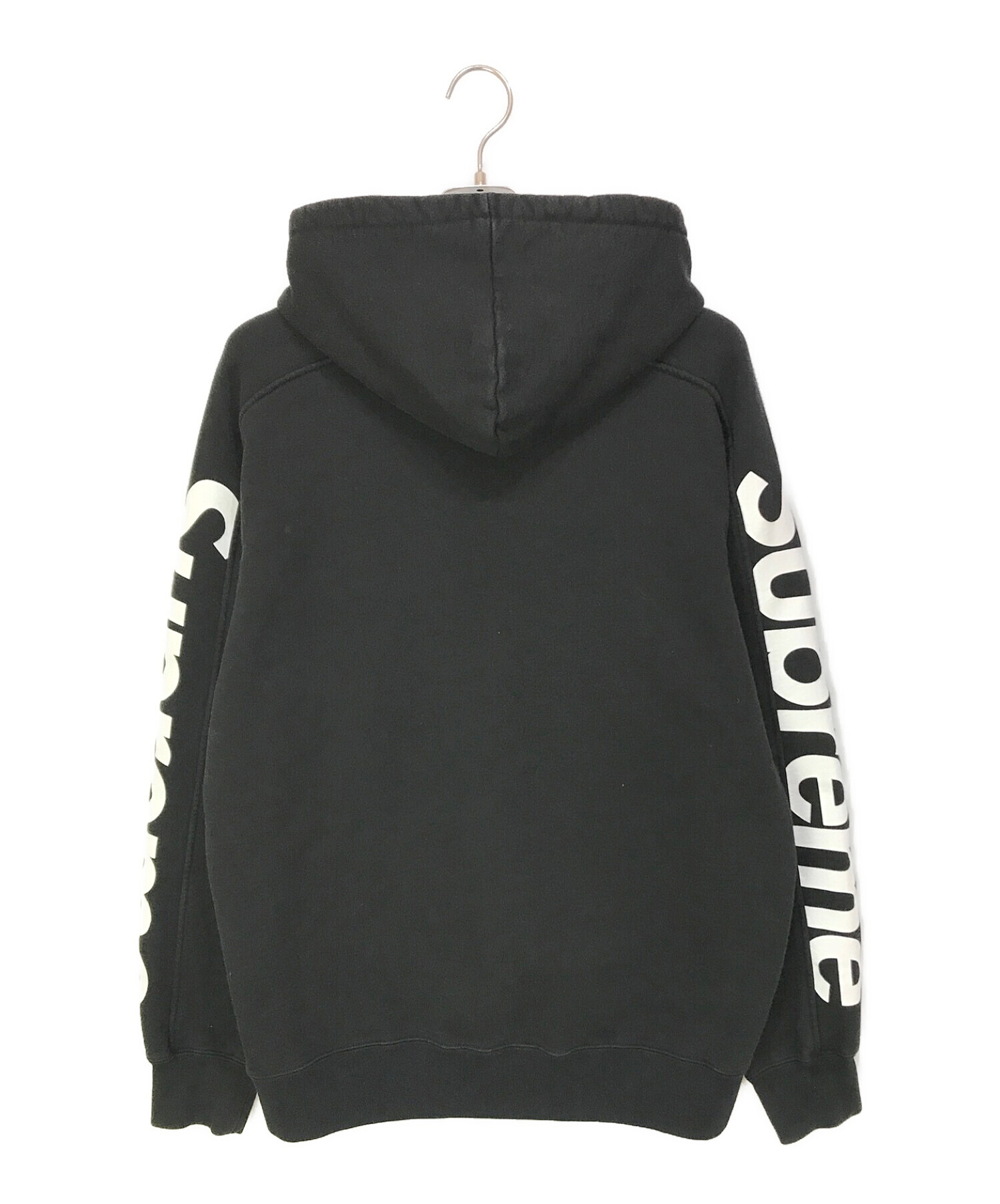 SUPREME (シュプリーム) 18SS sideline hooded sweatshirt ブラック サイズ:L