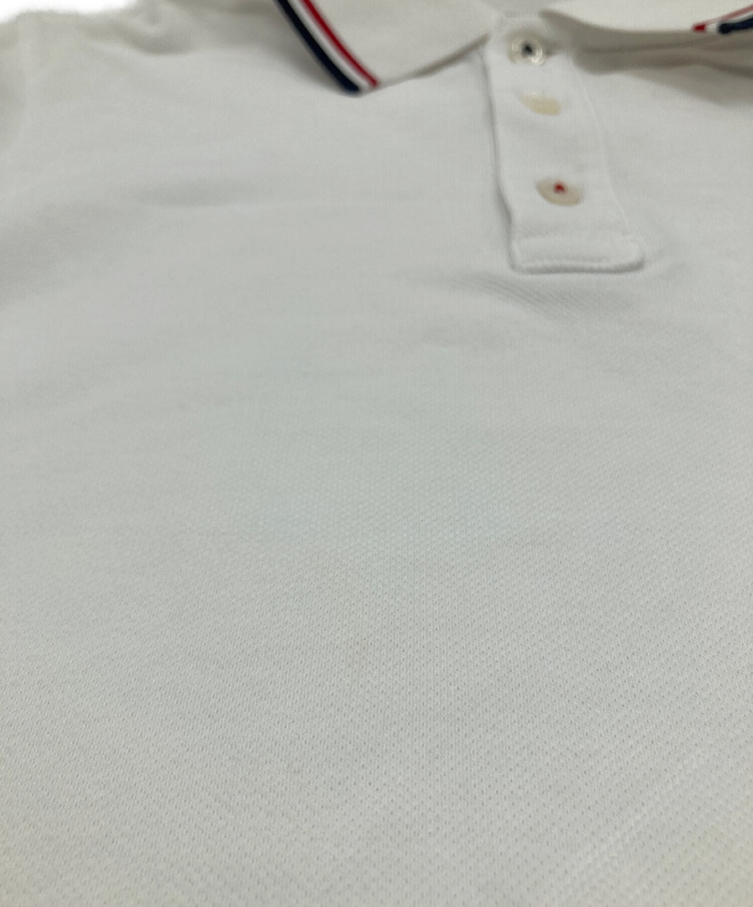 MONCLER (モンクレール) ポロシャツ ホワイト サイズ:XS