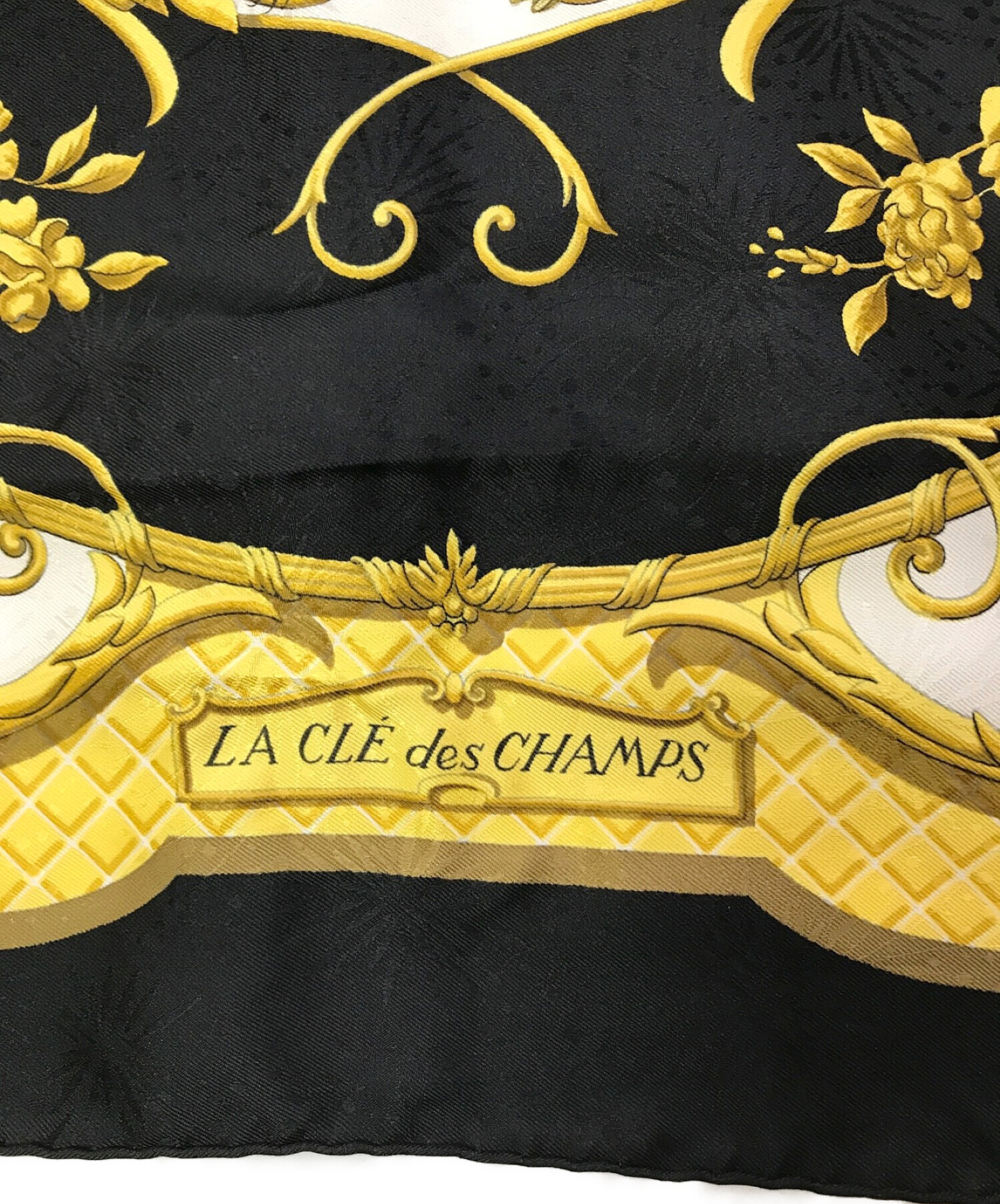 中古・古着通販】HERMES (エルメス) La Cle des Champs スカーフ