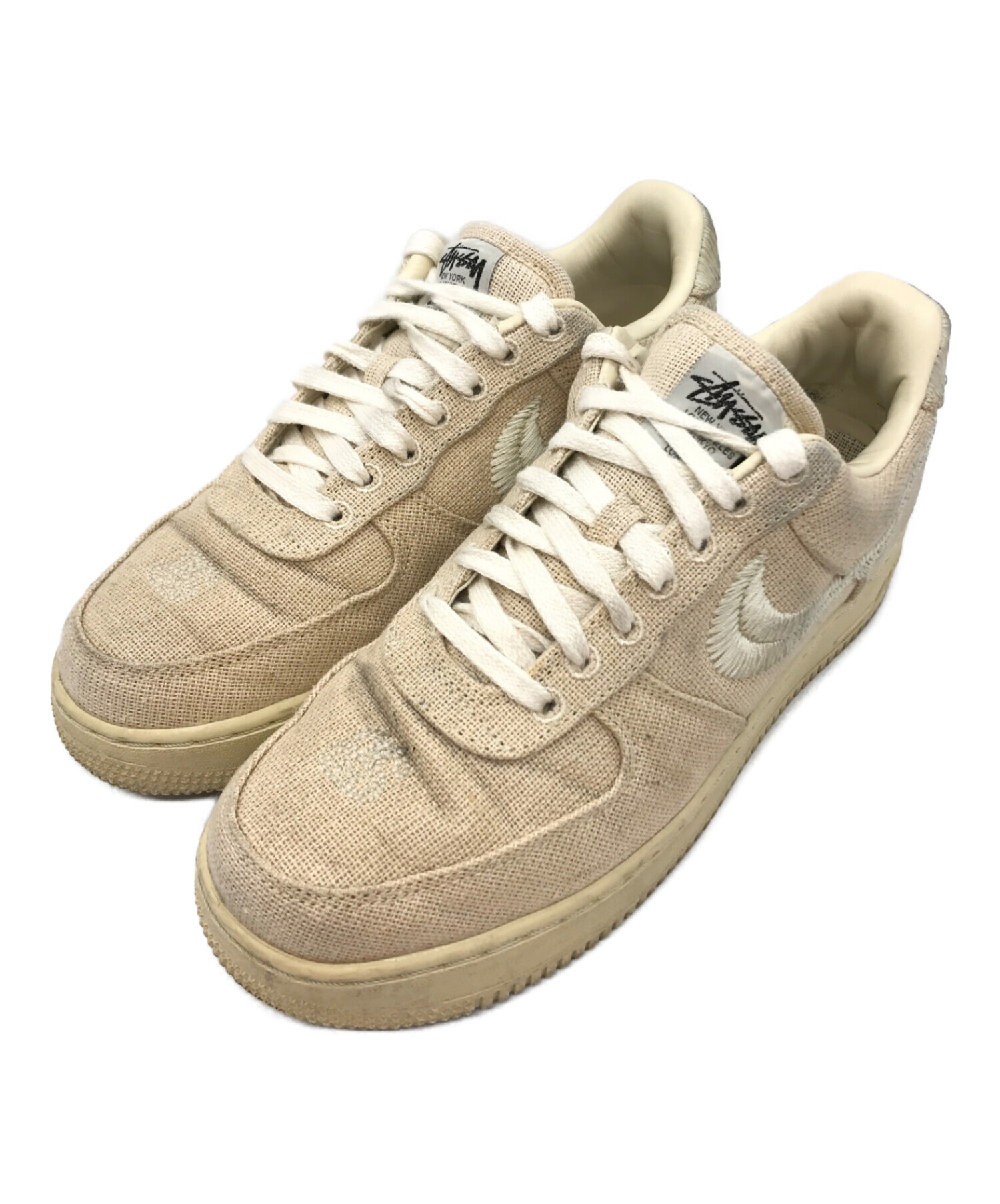 stussy×nike airforce1 low FOSSILE 29㎝