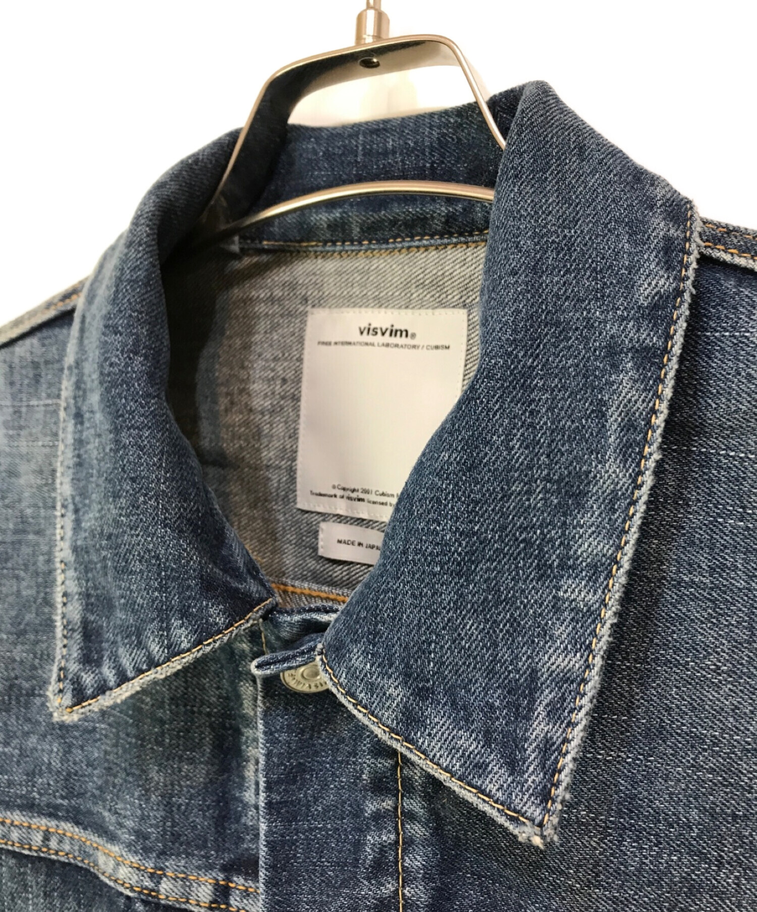 中古・古着通販】VISVIM (ビズビム) JKTDAMAGED ジャケット インディゴ