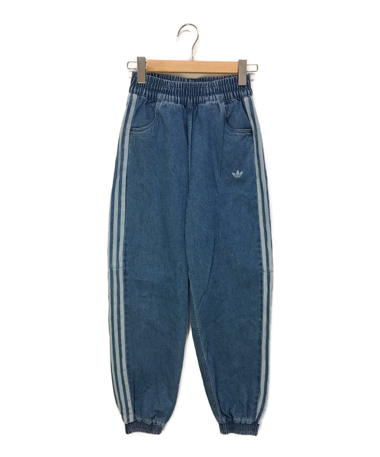 中古・古着通販】adidas (アディダス) DENIM TRACK PANTS インディゴ