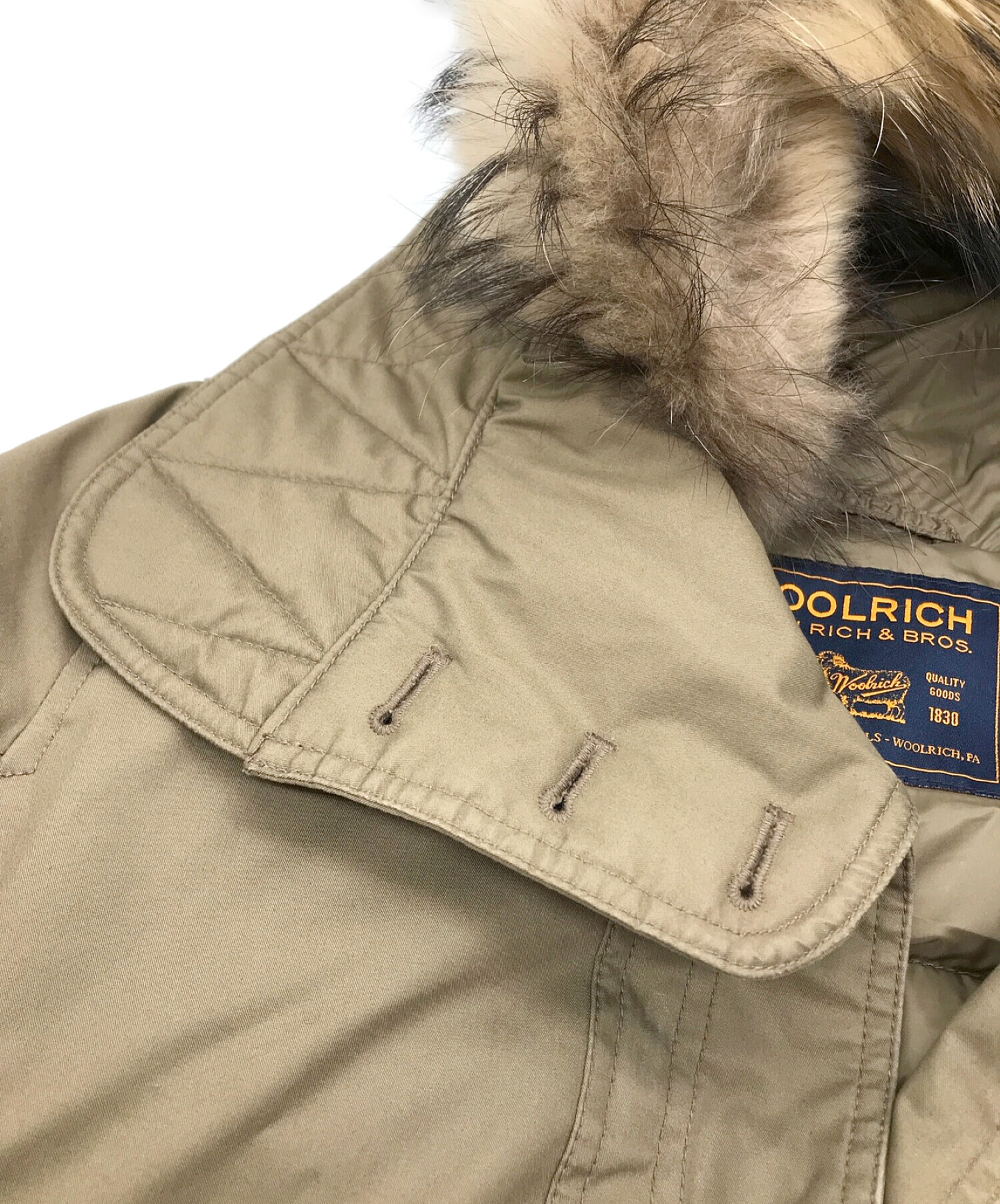 中古・古着通販】WOOLRICH (ウールリッチ) SCARLETT PARKA ベージュ