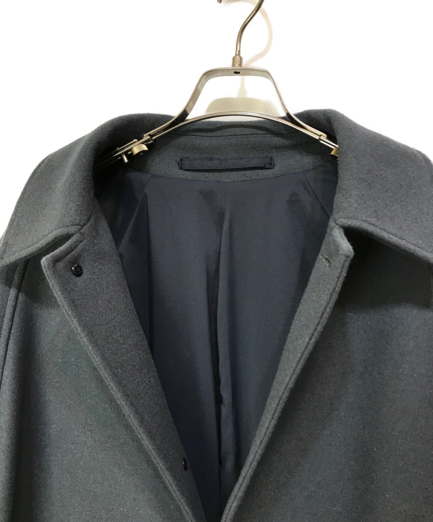 激安の通販サイト FLAT MELTON CAMP COLLAR BALMACAAN COAT | www