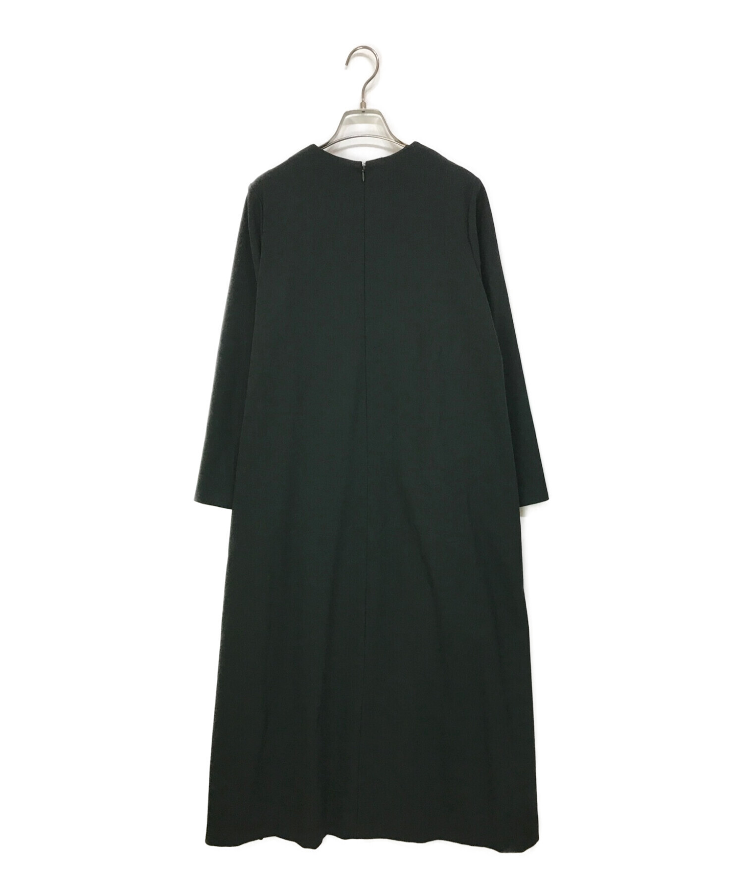 RIM.ARK (リムアーク) Square neck dress グリーン サイズ:36