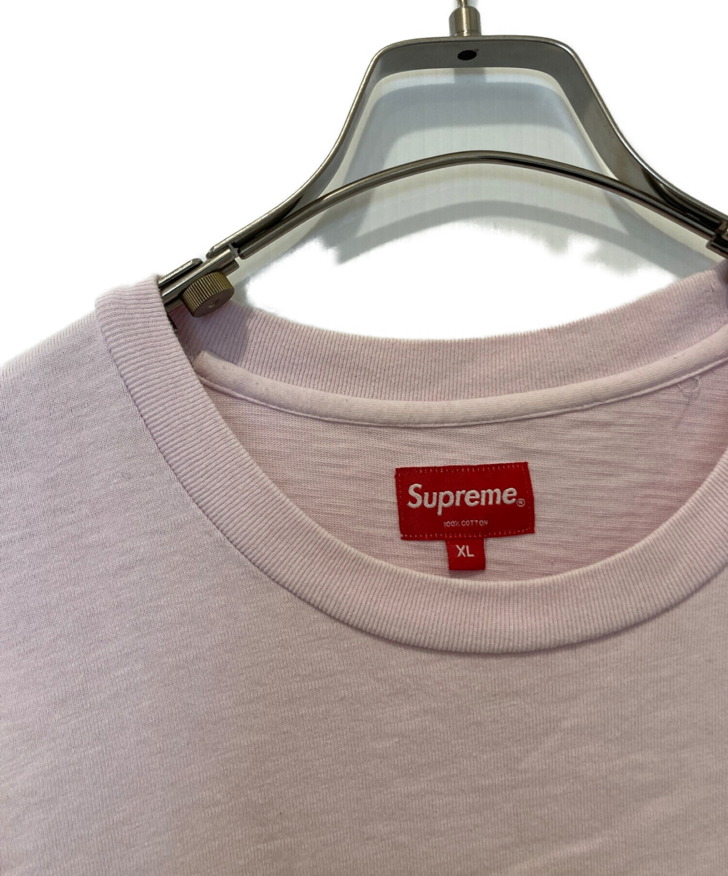 中古・古着通販】Supreme (シュプリーム) ポケットTシャツ ピンク 