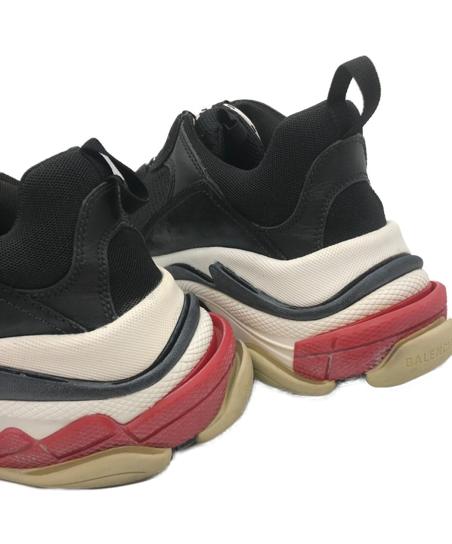 中古・古着通販】BALENCIAGA (バレンシアガ) triple S ブラック サイズ