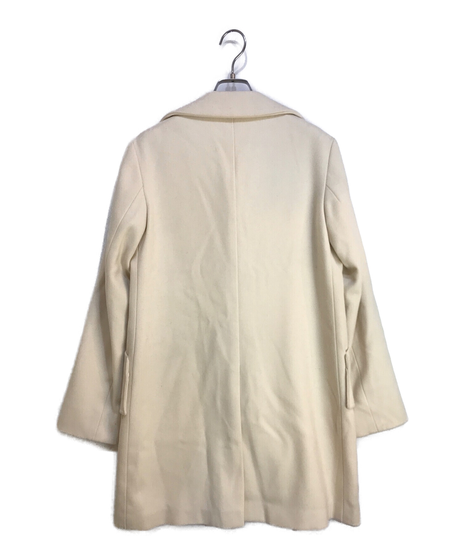 中古・古着通販】JIL SANDER (ジルサンダー) チェスターコート ホワイト サイズ:36｜ブランド・古着通販 トレファク公式【TREFAC  FASHION】スマホサイト