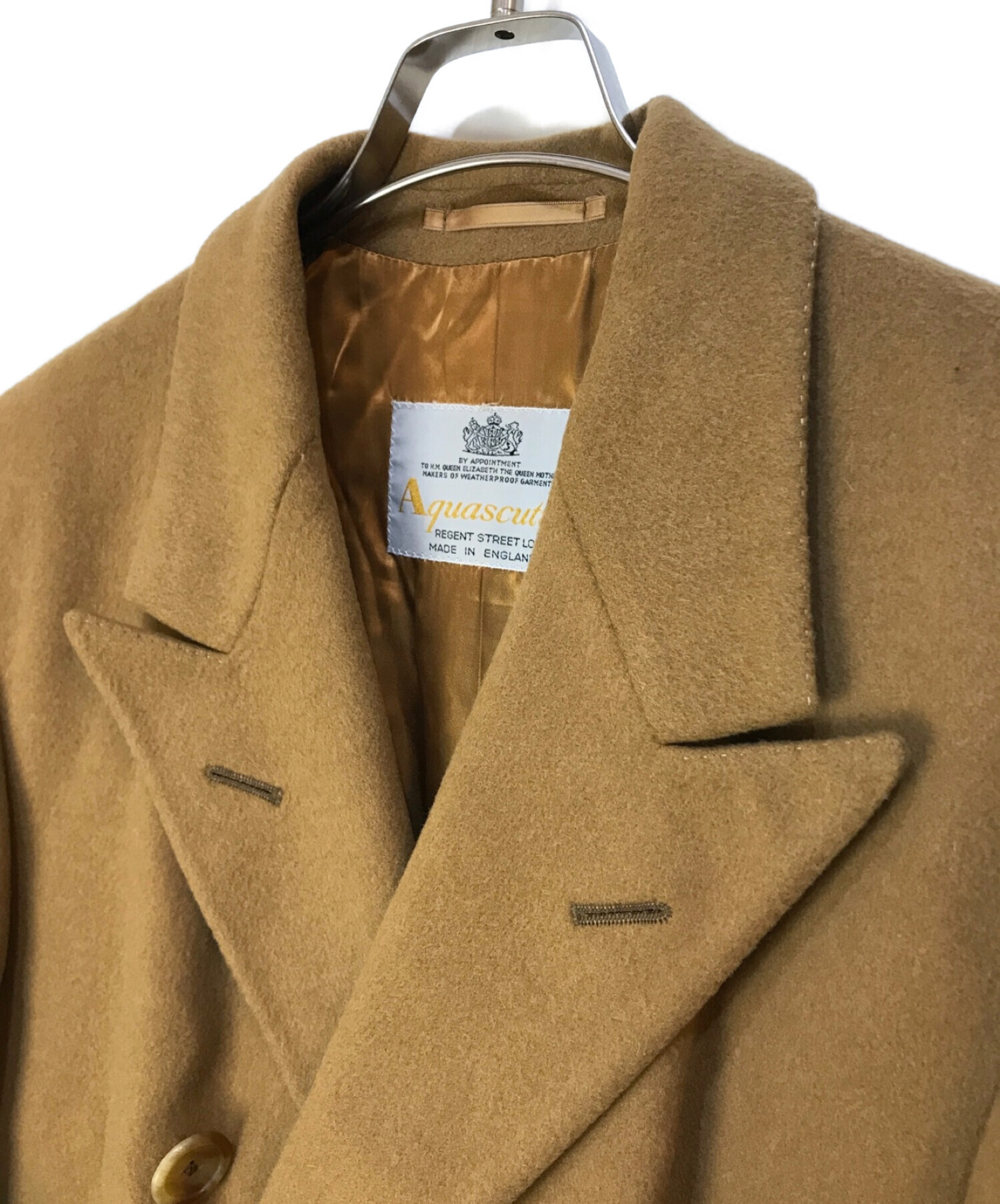 中古・古着通販】Aquascutum (アクアスキュータム) チェスターコート