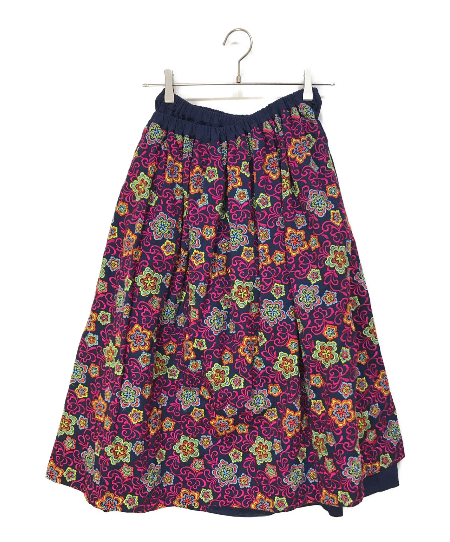 綿100%【希少】⭐︎完売品⭐︎ トリコ コムデギャルソン 花刺繍　スカート