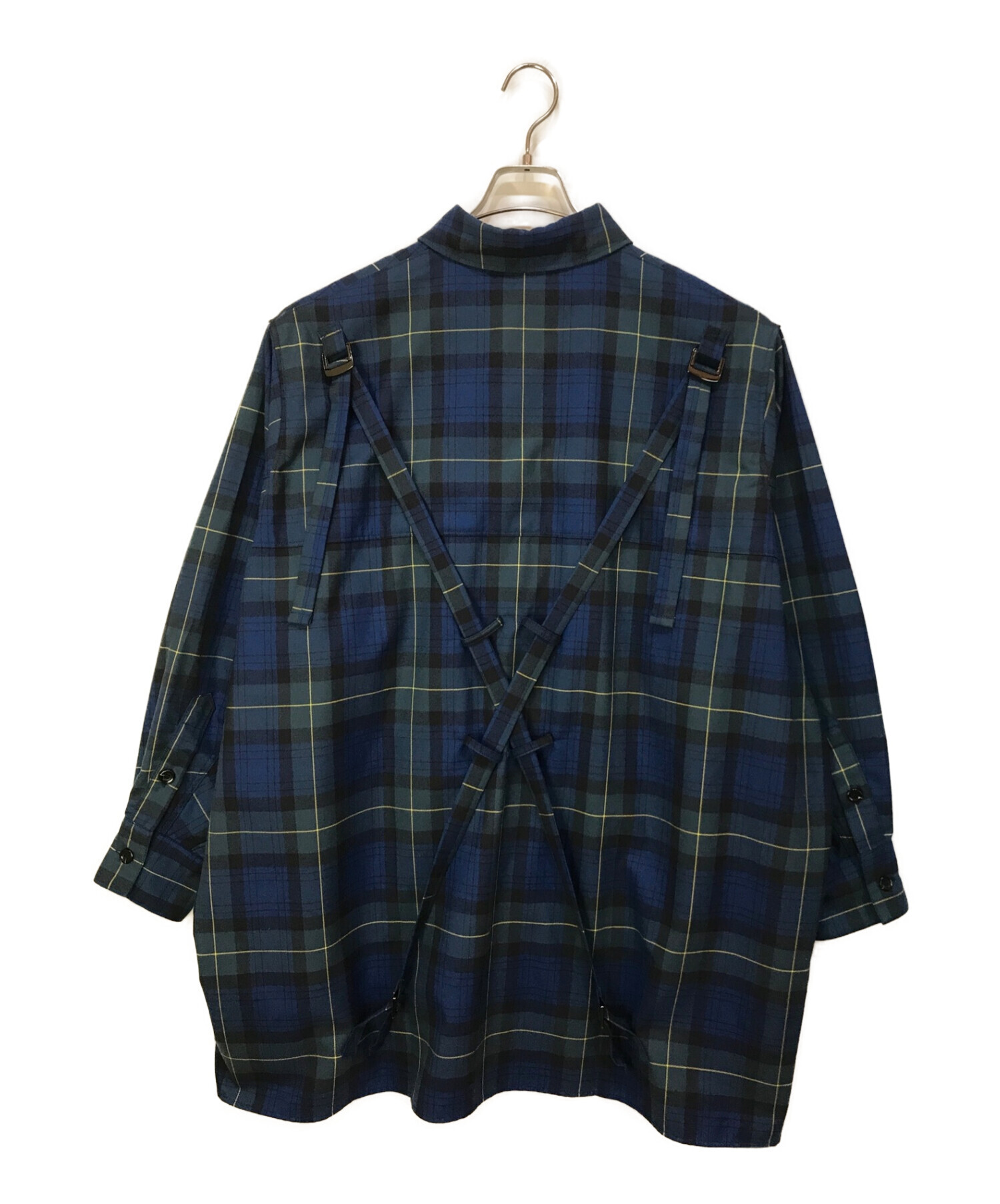 古着 ジエダ plaid coat サイズ2 - トレンチコート