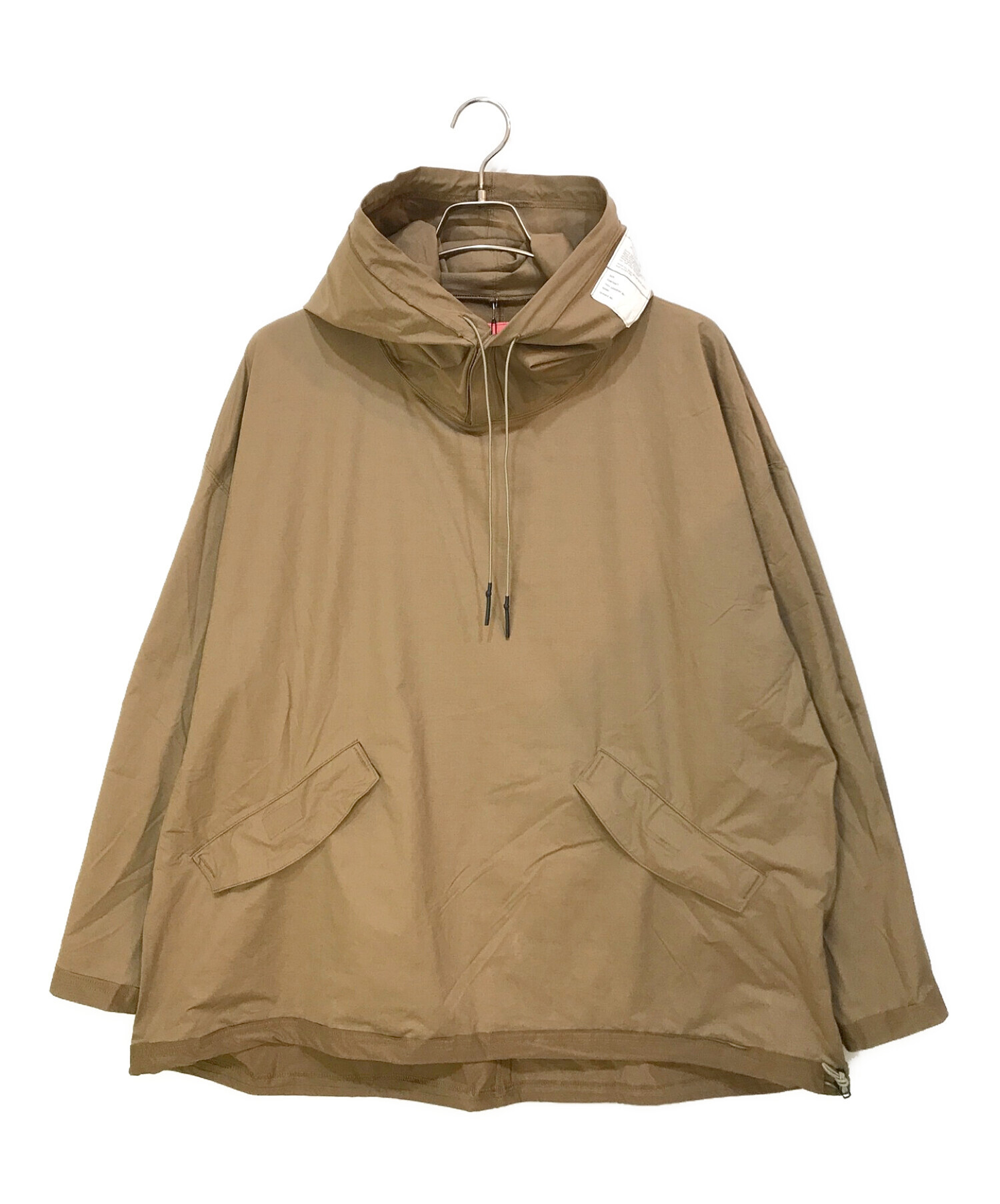 N.HOOLYWOOD (エヌ ハリウッド) HOODED SHIRT ベージュ サイズ:38