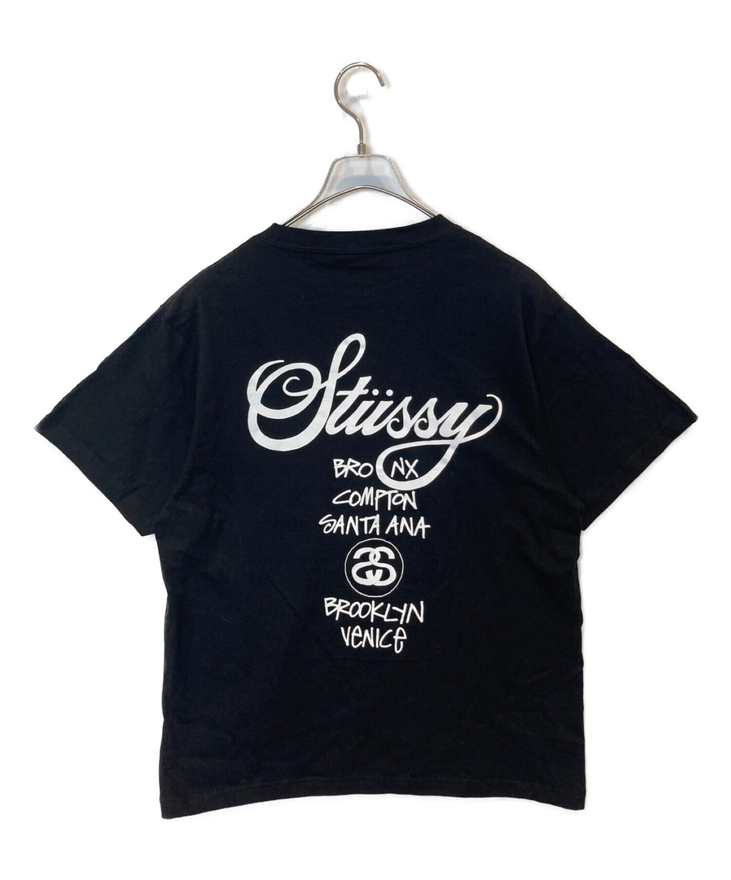 中古・古着通販】stussy (ステューシー) ワールドツアーTシャツ ...