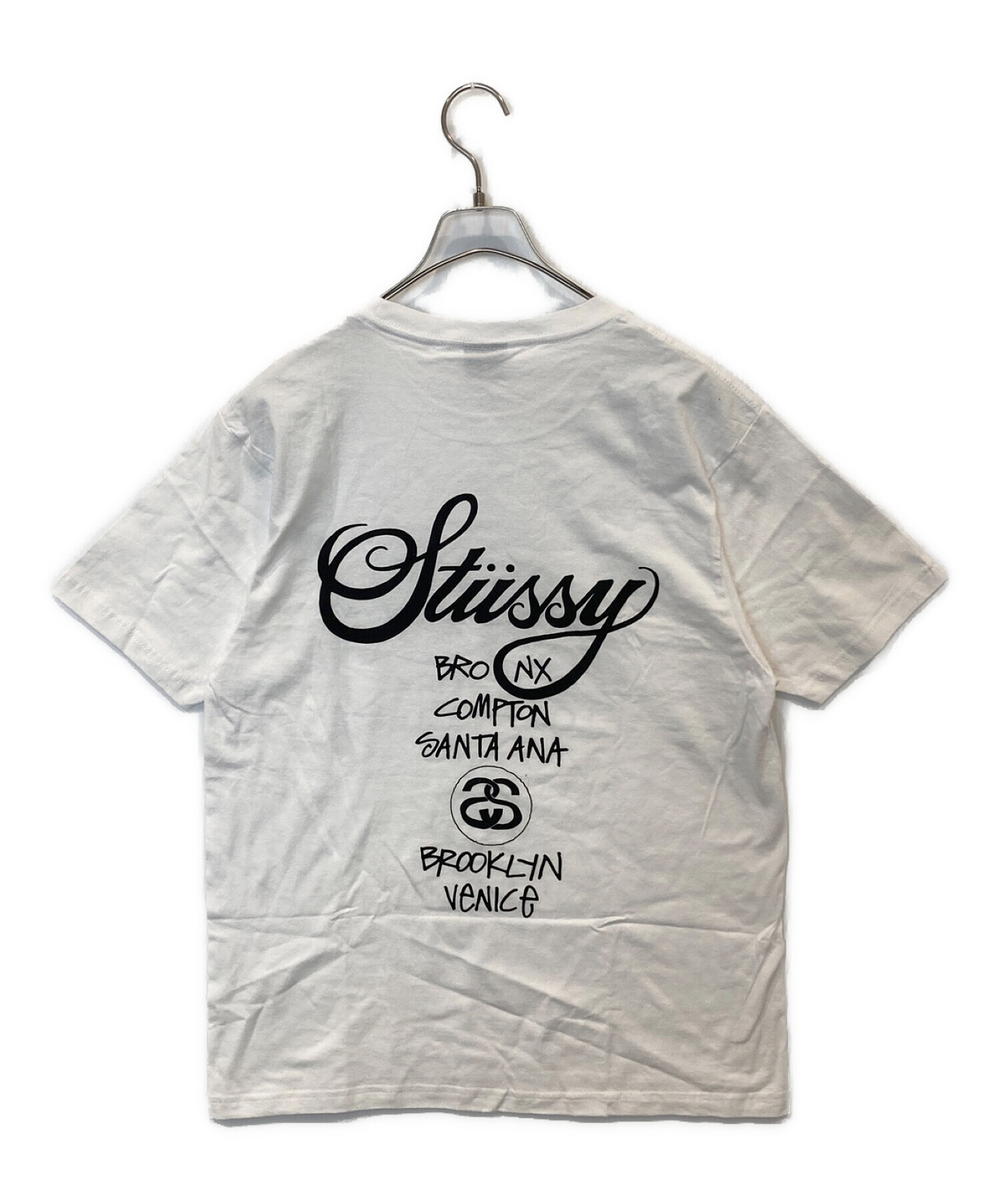 中古・古着通販】stussy (ステューシー) ワールドツアーTシャツ