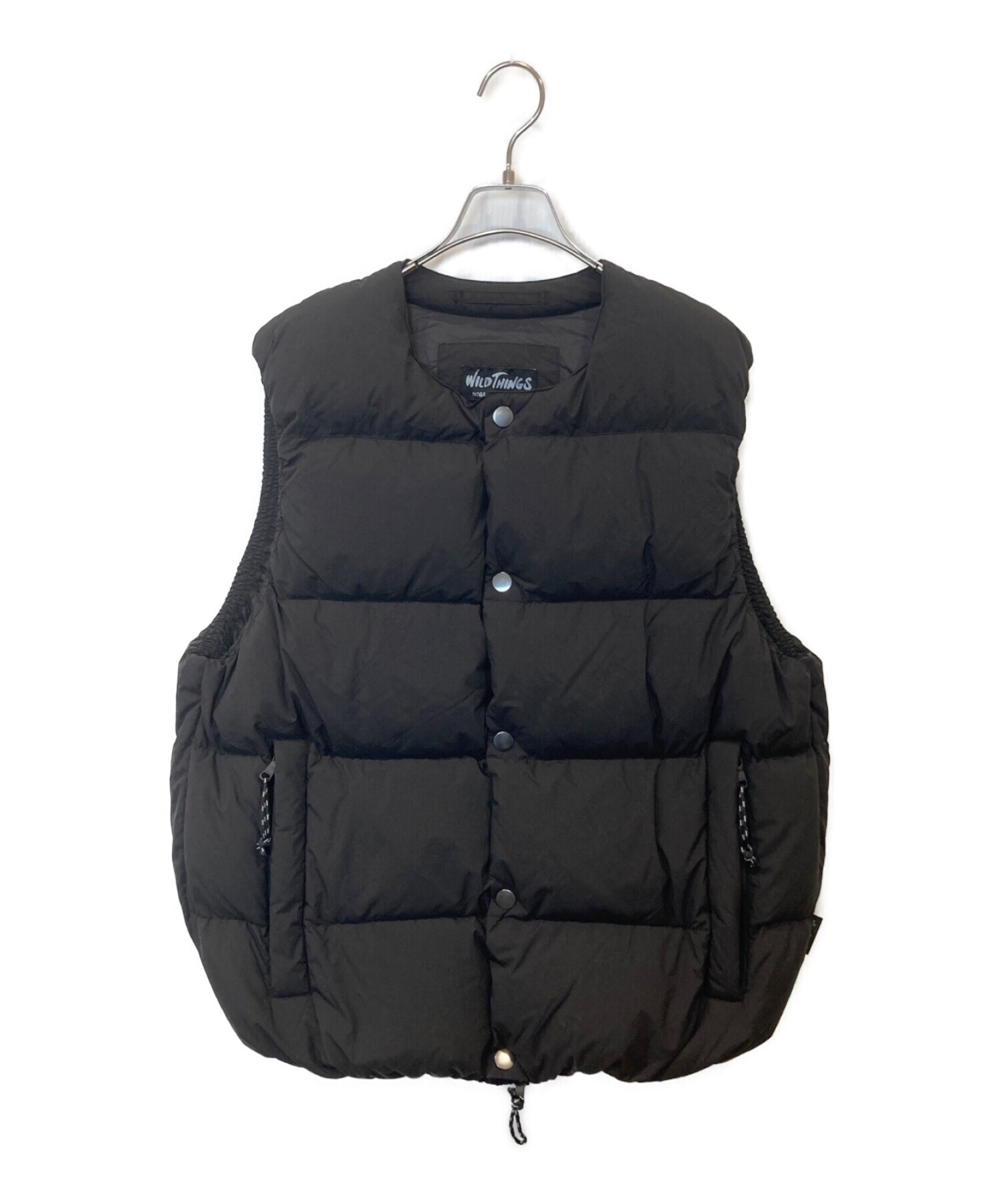 中古・古着通販】WILD THINGS (ワイルドシングス) THE SHINZONE (ザ シンゾーン) 別注 EXCLUSIVE DOWN  VEST ブラック サイズ:FREE｜ブランド・古着通販 トレファク公式【TREFAC FASHION】スマホサイト