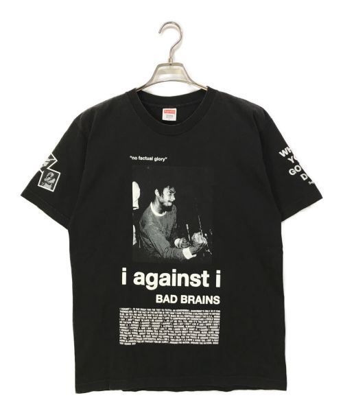 【中古・古着通販】SUPREME (シュプリーム) BAD BRAINS (バッドブレインズ) I Against I Tee ブラック  サイズ:L｜ブランド・古着通販 トレファク公式【TREFAC FASHION】スマホサイト