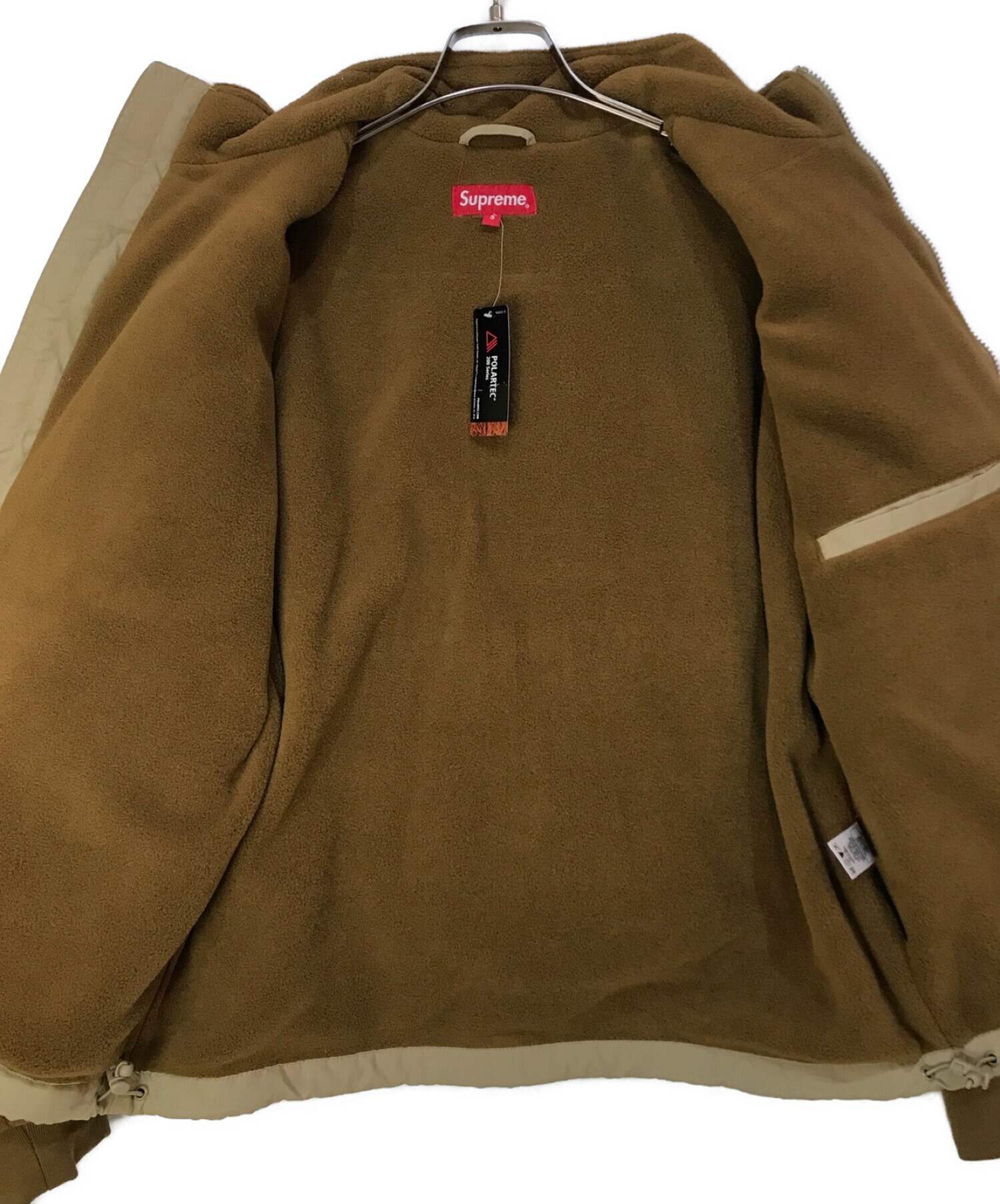 中古・古着通販】SUPREME (シュプリーム) UPLAND FLEECE JACKET カーキ 