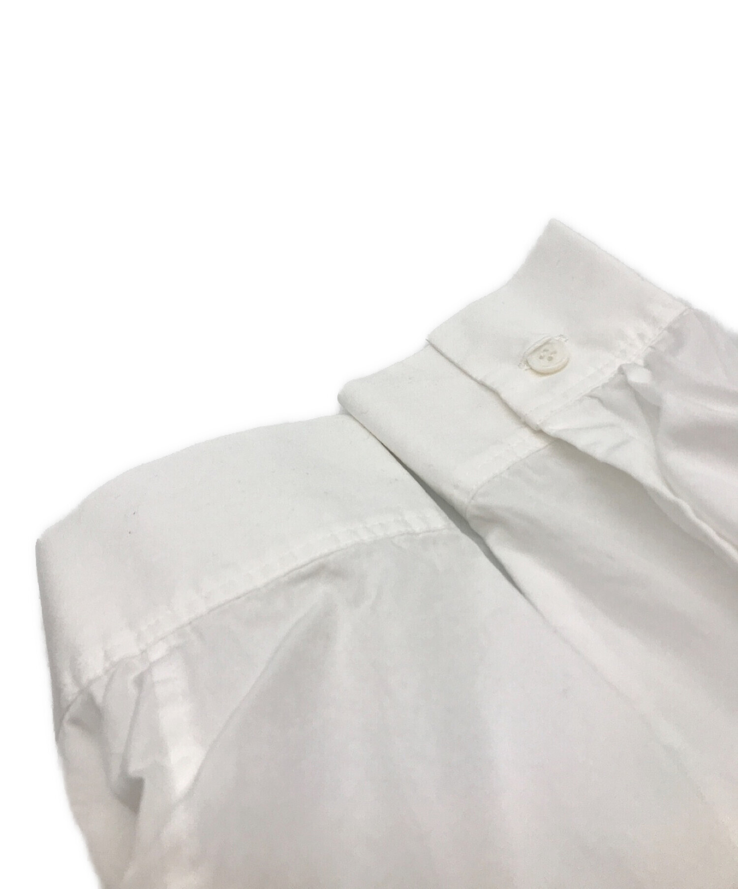 中古・古着通販】Y's (ワイズ) デザインシャツ ホワイト サイズ:2 