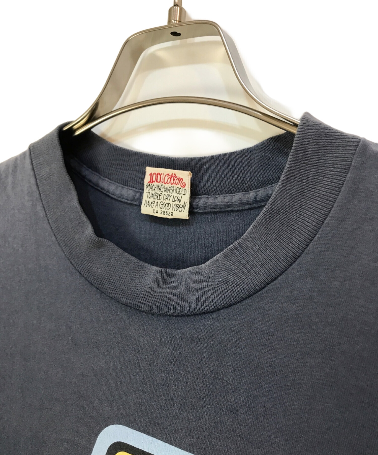 stussy (ステューシー) Sロゴ 半袖Tシャツ ネイビー サイズ:L